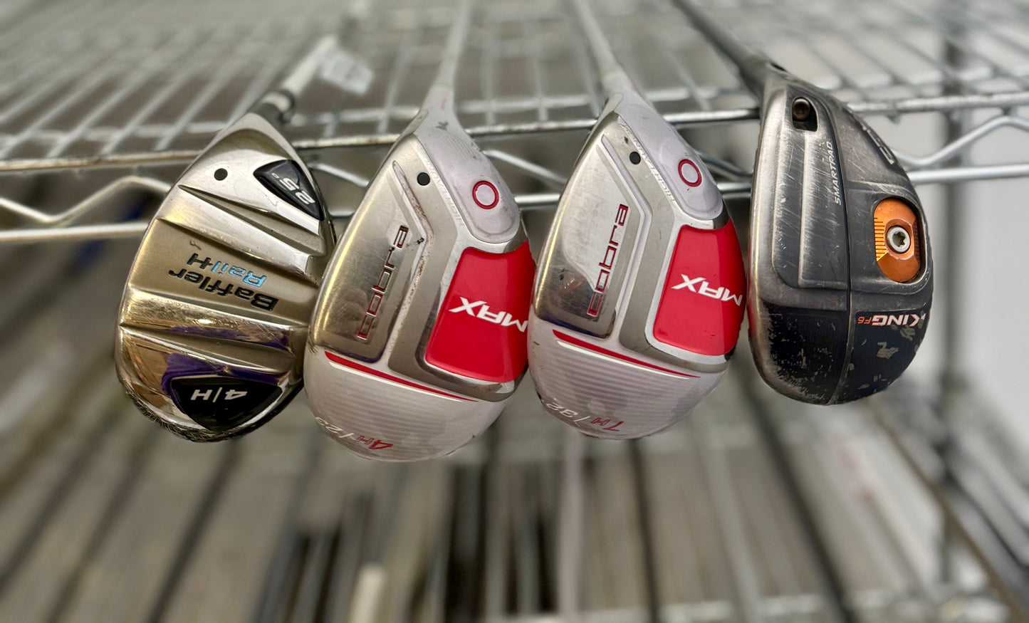 Wholesale Lot of 40 Golf Clubs - Cobra Baffler Hybrids-Next Round