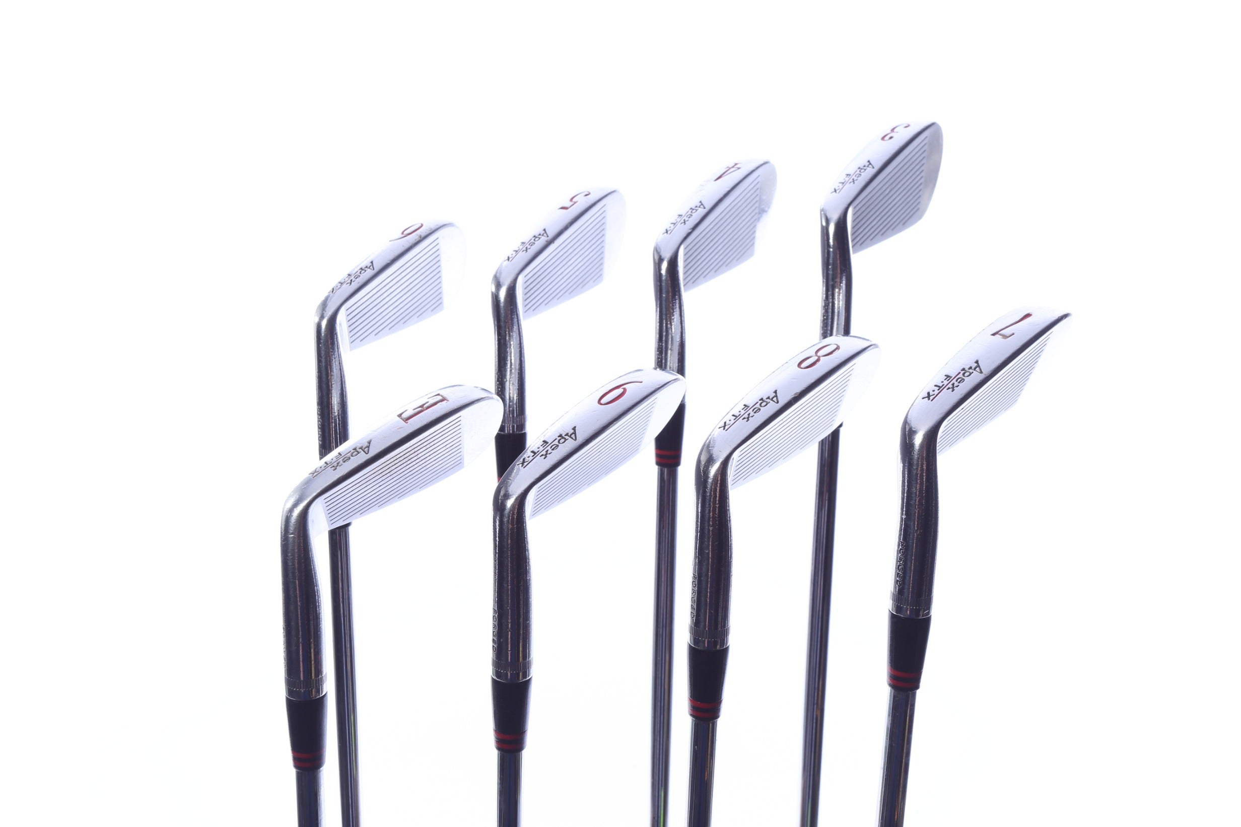 Used Ben Hogan Apex FTX Iron Set - Right-Handed - 3-PW (EW) - Regular Flex