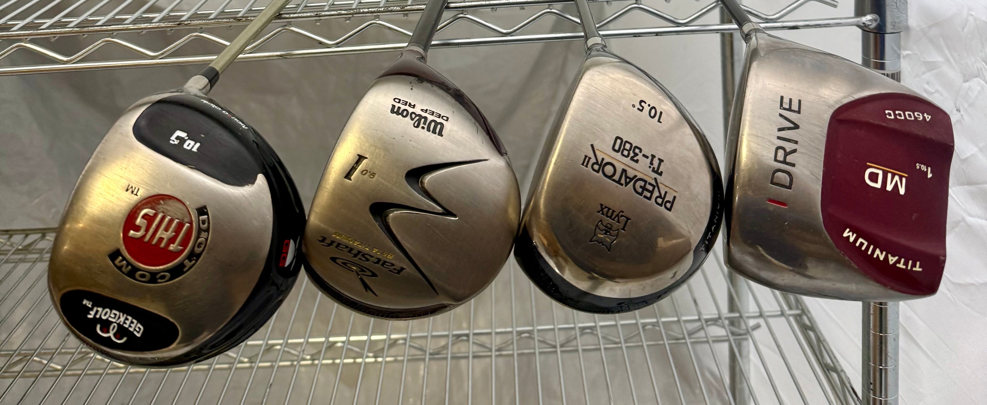 Wholesale Lot of 20 Golf Clubs - Mixed Drivers