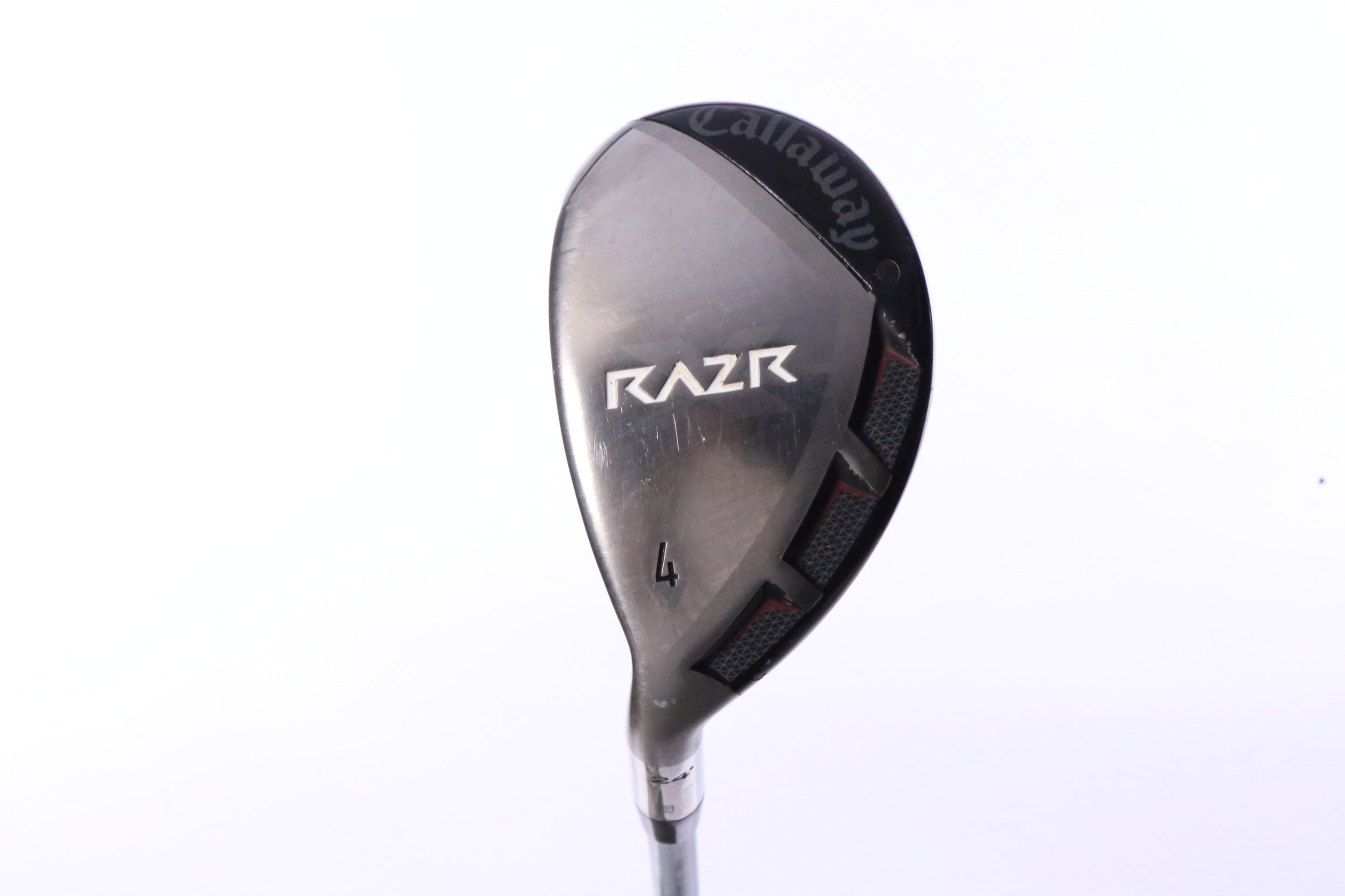 Used Callaway RAZR X 4H Hybrid - Left-Handed - 24 Degrees - Regular Flex-Next Round