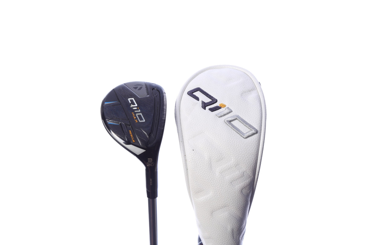 Used TaylorMade Qi10 MAX 3H Hybrid - Right-Handed - 20 Degrees - Regular Flex