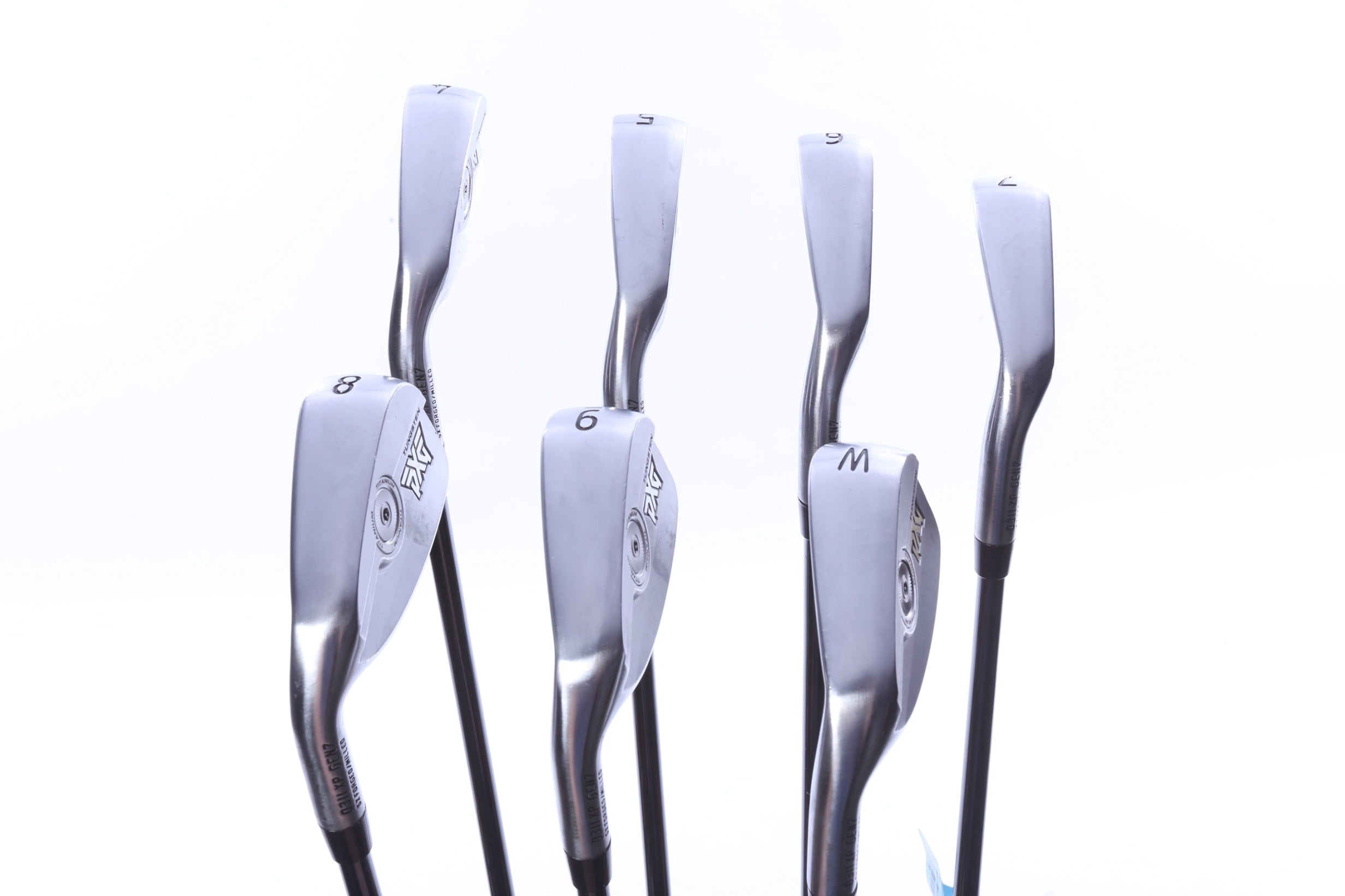 Used PXG 0311 XP Gen7 Iron Set - Left-Handed - 4-PW - Regular Flex-Next Round