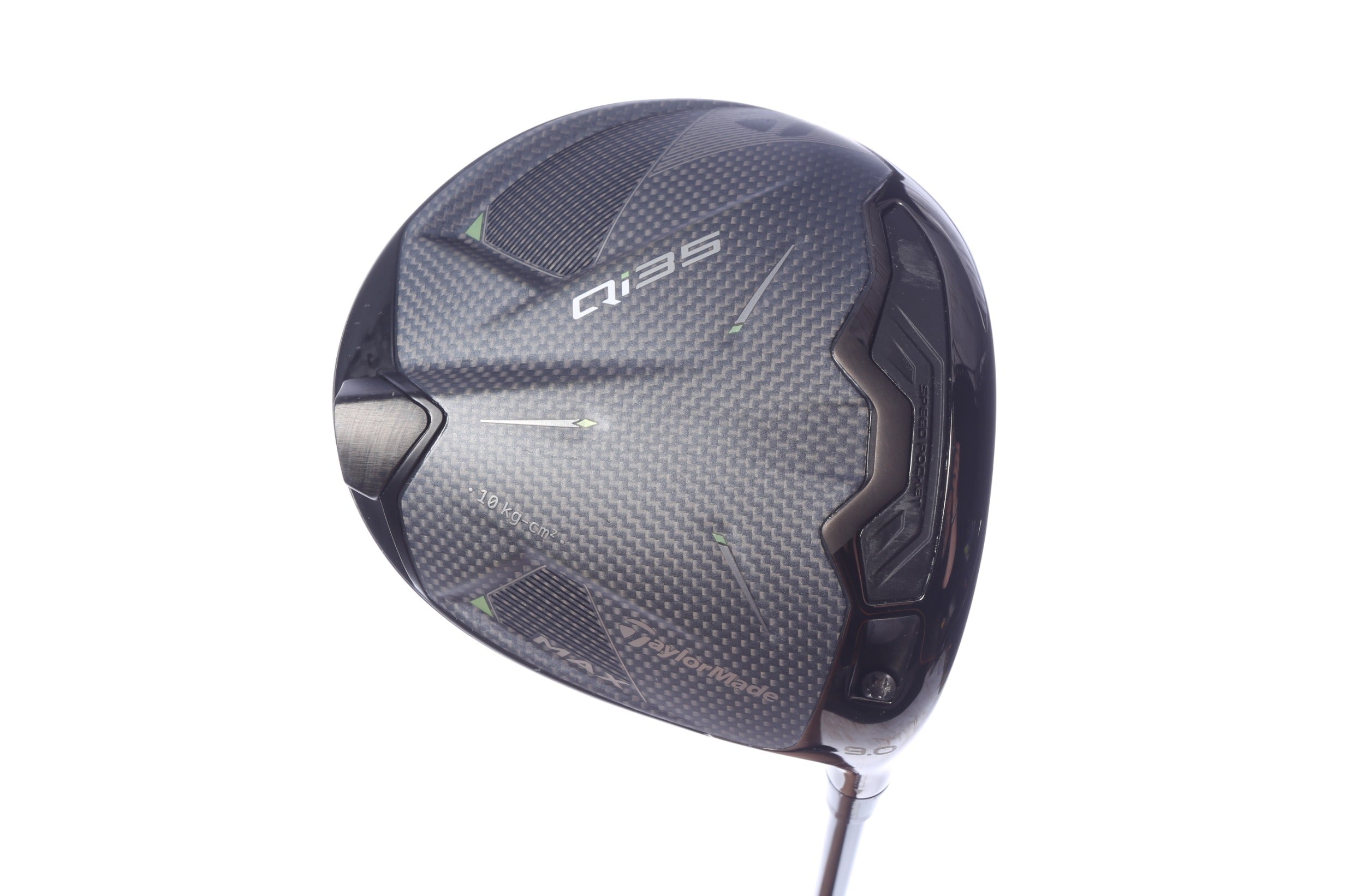 Used TaylorMade Qi35 MAX Driver - 9 Degrees - Stiff Flex Project X HZRDUS RDX Smoke - Right-Handed
