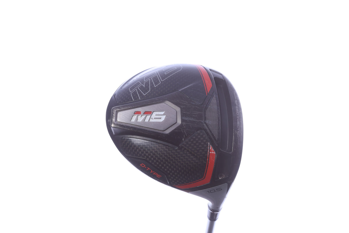 Used TaylorMade M6 D-Type Driver - 10.5 Degrees - Stiff Flex Mitsubishi Tensei CK Series Red - Right-Handed-Next Round