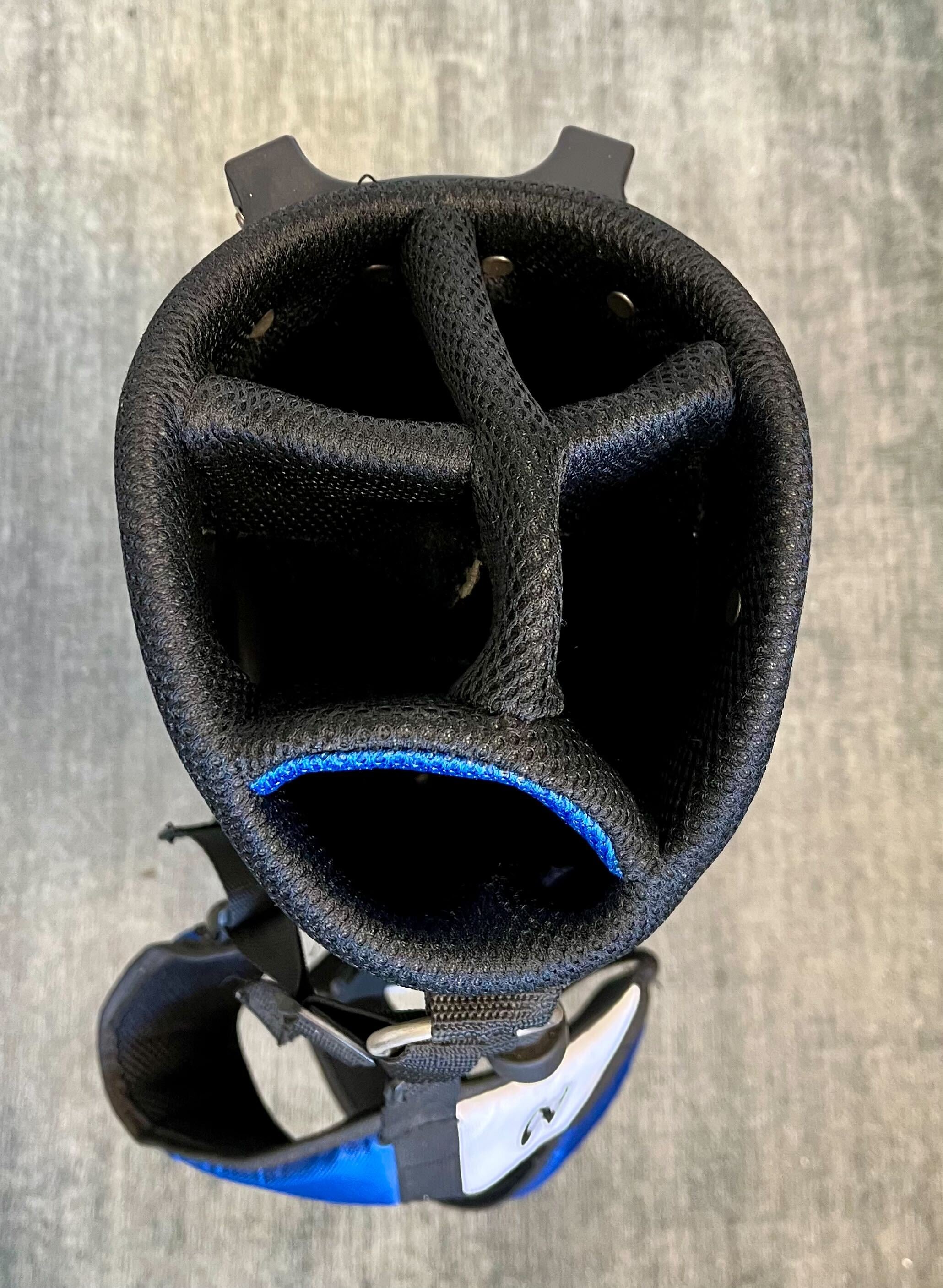 Maxfli Rev 3 Kids Stand Golf Bag Blue/Black/White 5 Dividers 4 Pockets-Next Round