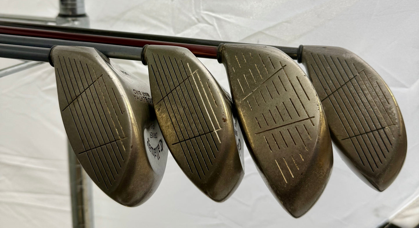 Wholesale Lot of 30 Golf Clubs - Callaway Drives & Cobra Fairway Woods-Next Round