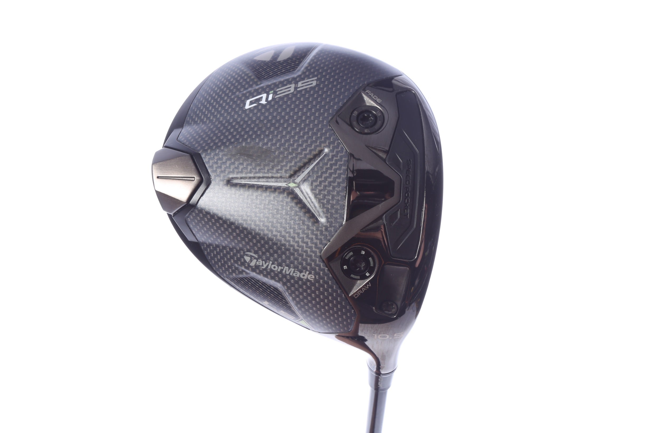 Used TaylorMade Qi35 LS Driver - 10.5 Degrees - Regular Flex Project X HZRDUS Smoke Red RDX - Right-Handed-Next Round