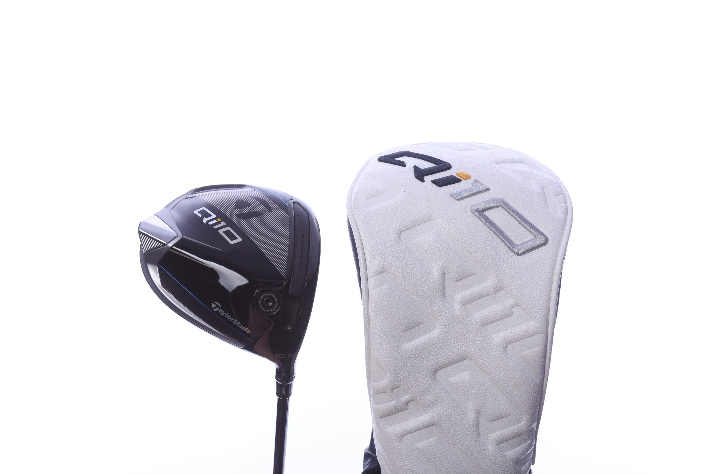 TaylorMade Qi10 Driver - 10.5 Degrees - Regular Flex LA Golf Gold Series - Right-Handed