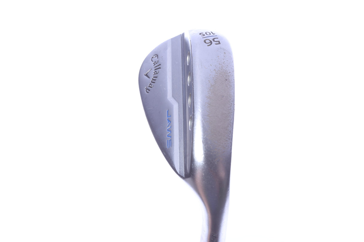 Used Callaway JAWS MD5 Chrome Sand Wedge - Right-Handed - 56 Degrees - Stiff Flex