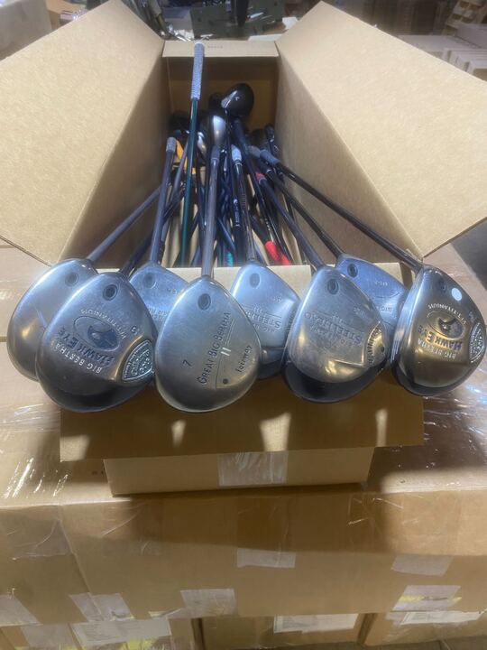 Wholesale Lot of 30 Callaway Steelhead, Warbird, Hawkeye and Steelhead Plus Woods.-Next Round