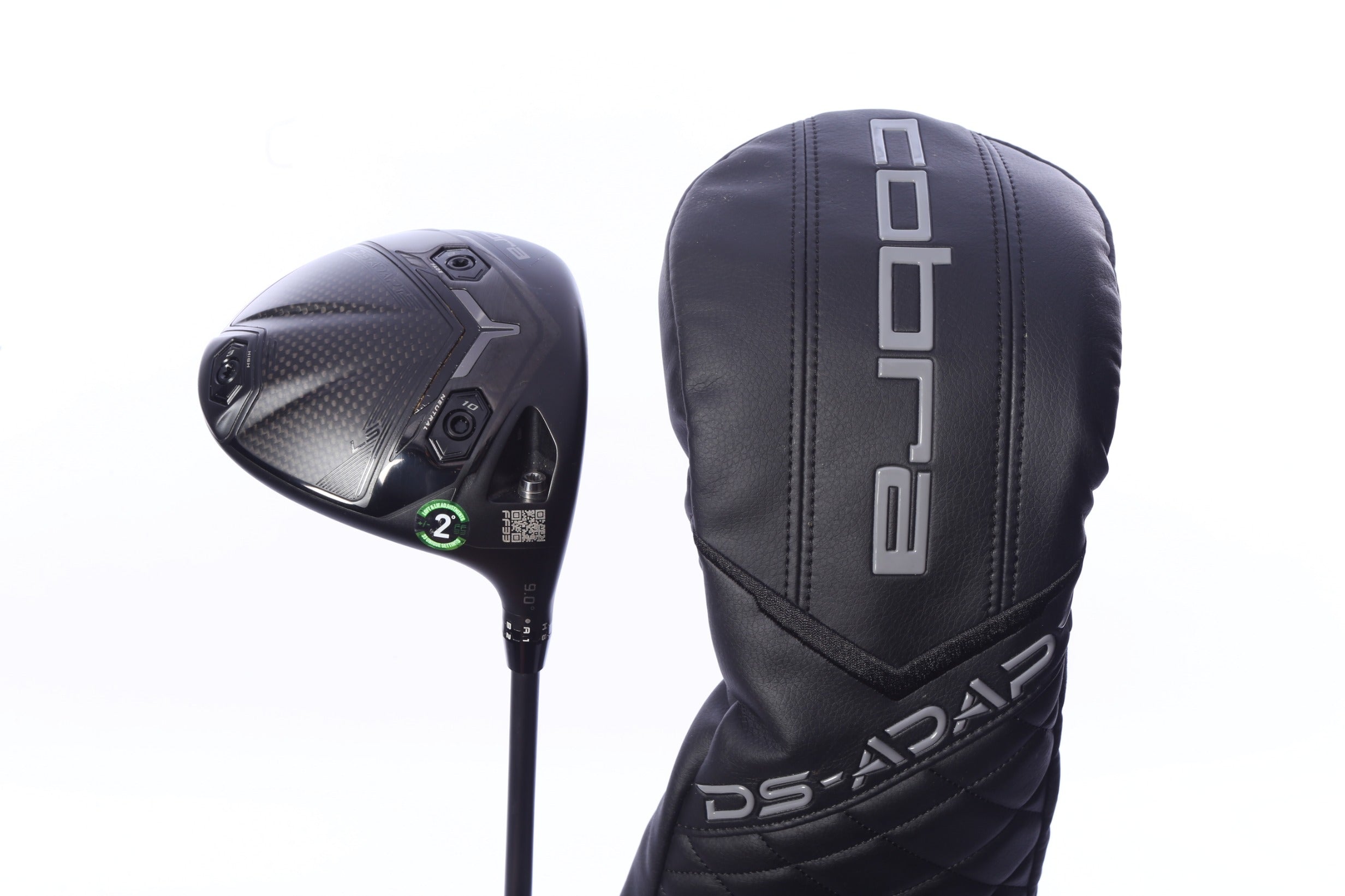 Used Cobra DS-ADAPT LS Driver - 9 Degrees - Stiff Flex Project X HZRDUS Black - Right-Handed
