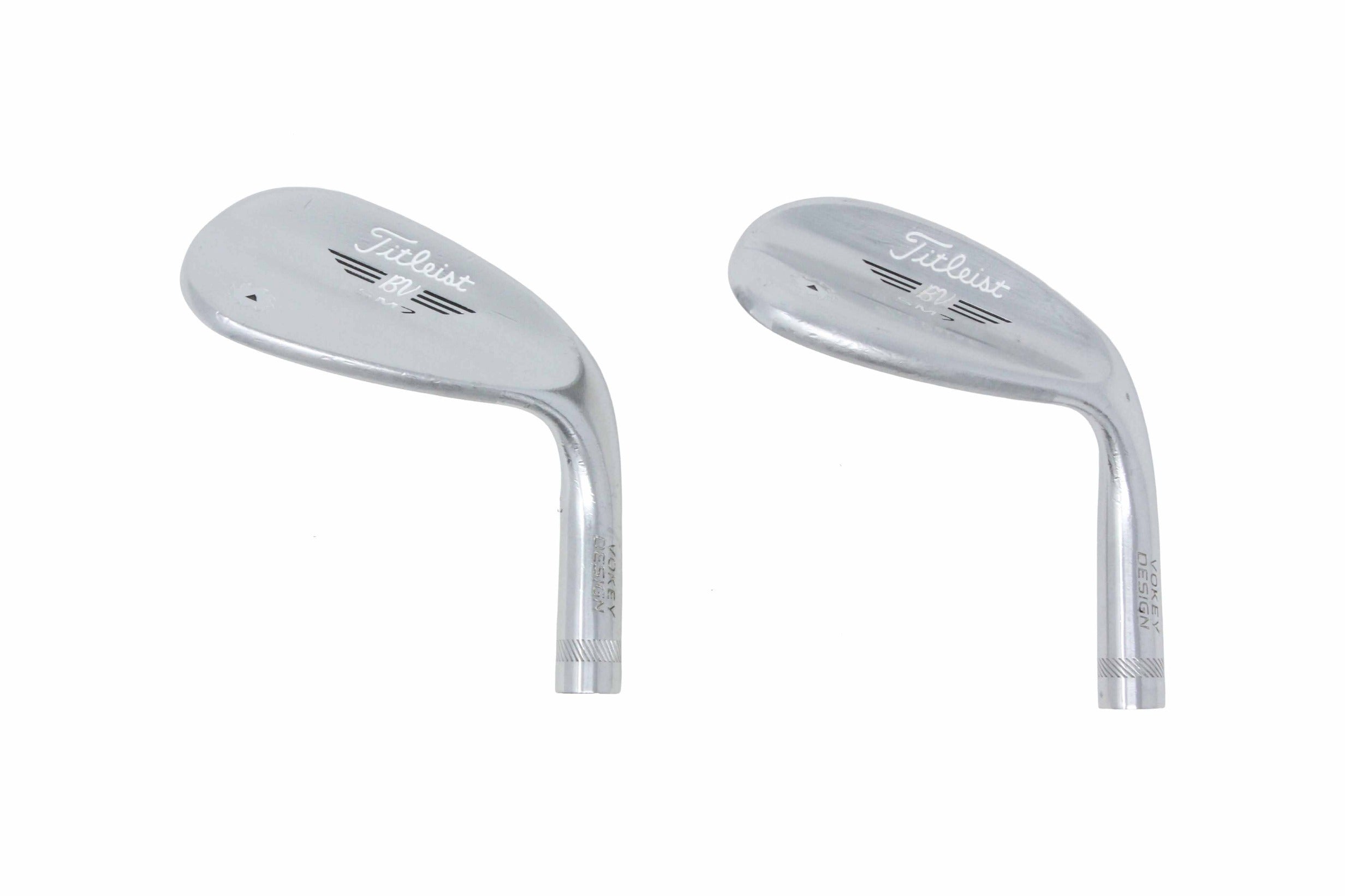 Used Titleist Vokey SM7 Tour Chrome Wedge Set - HEAD ONLY - Right-Handed - 56*, 60*