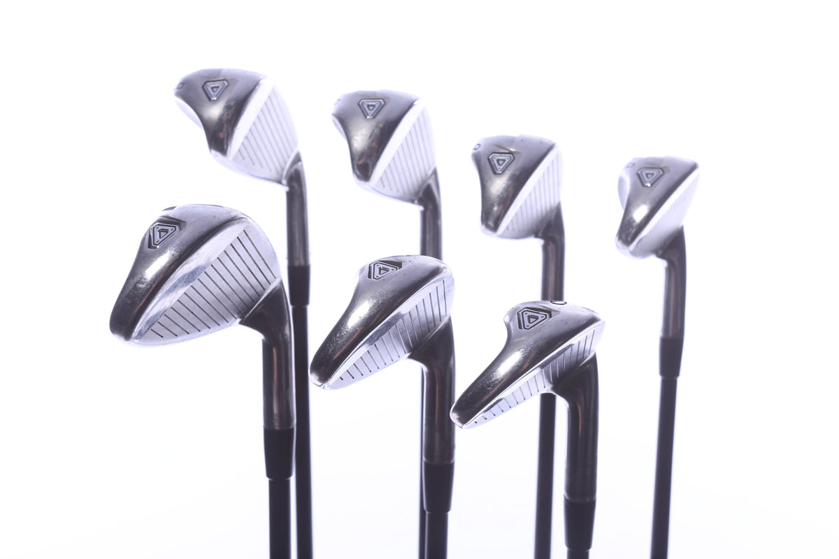 Used Cleveland Launcher XL Halo Iron Set - Left-Handed - 5-PW, DW - Ladies Flex