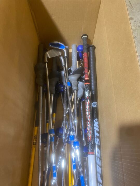 Wholesale Lot of 25 Training Aids. Swing Magic, Medicus, Blue Strike etc.-Next Round