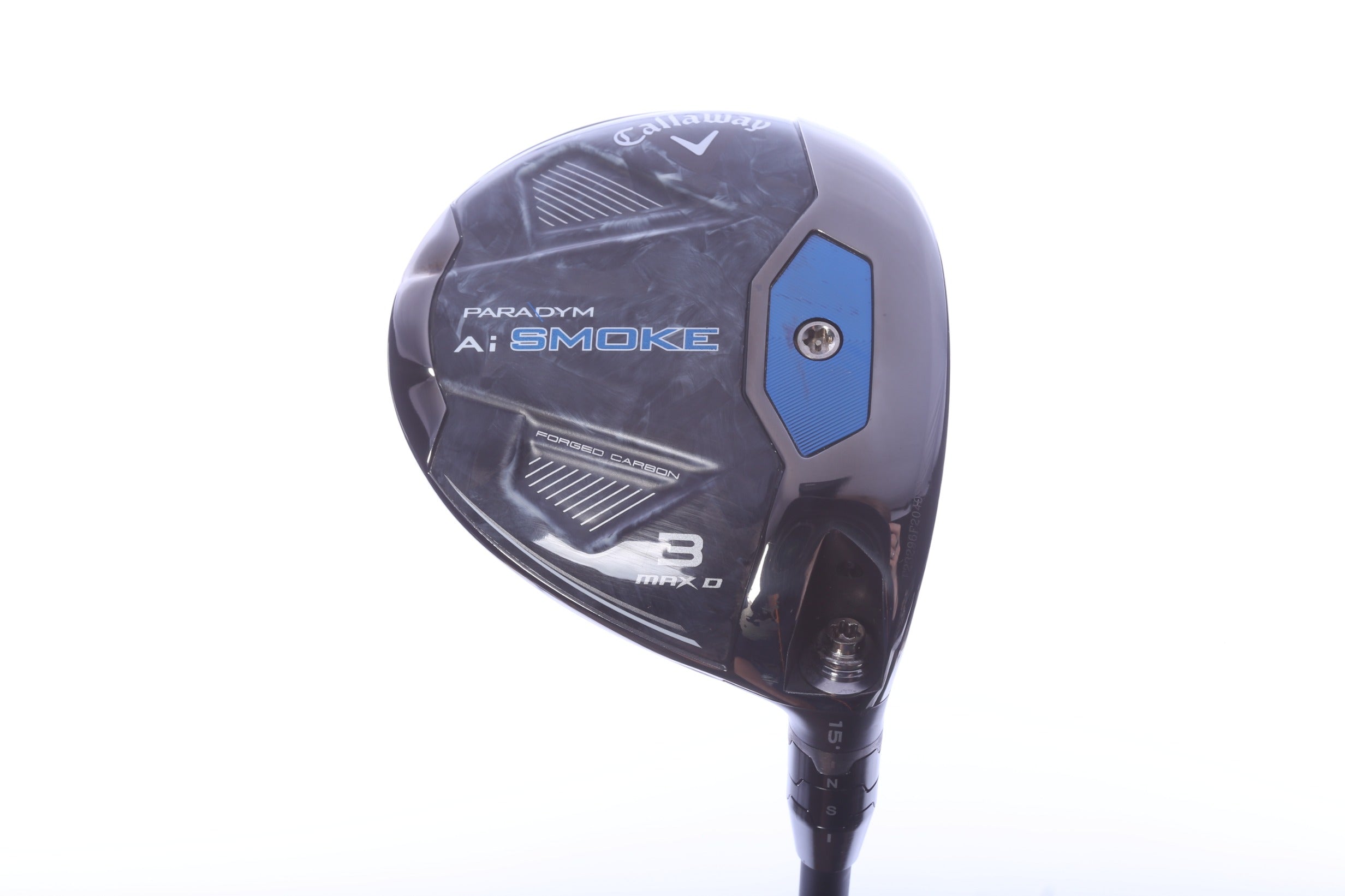 Used Callaway Paradym Ai Smoke MAX D 3-Wood - Right-Handed - 15 Degrees - Stiff Flex