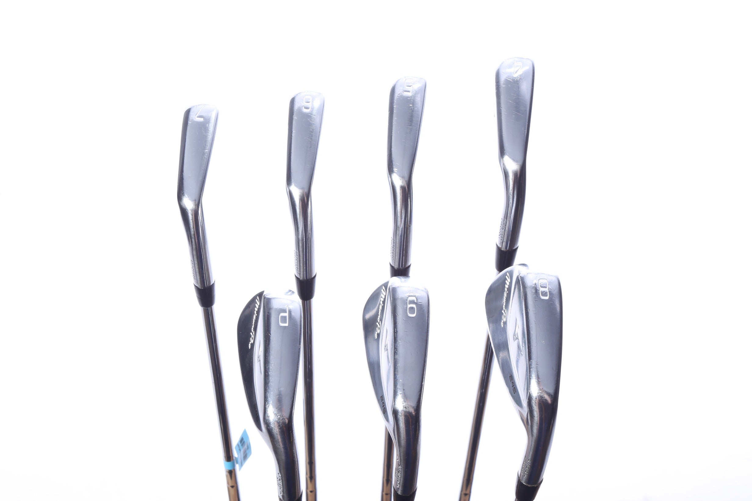Used Mizuno Pro 245 Iron Set - Right-Handed - 4-PW - Stiff Flex