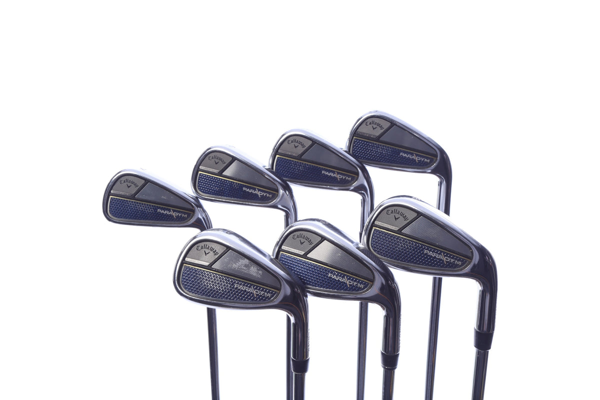 Used Callaway Paradym Iron Set - Right-Handed - 4-PW - Stiff Flex