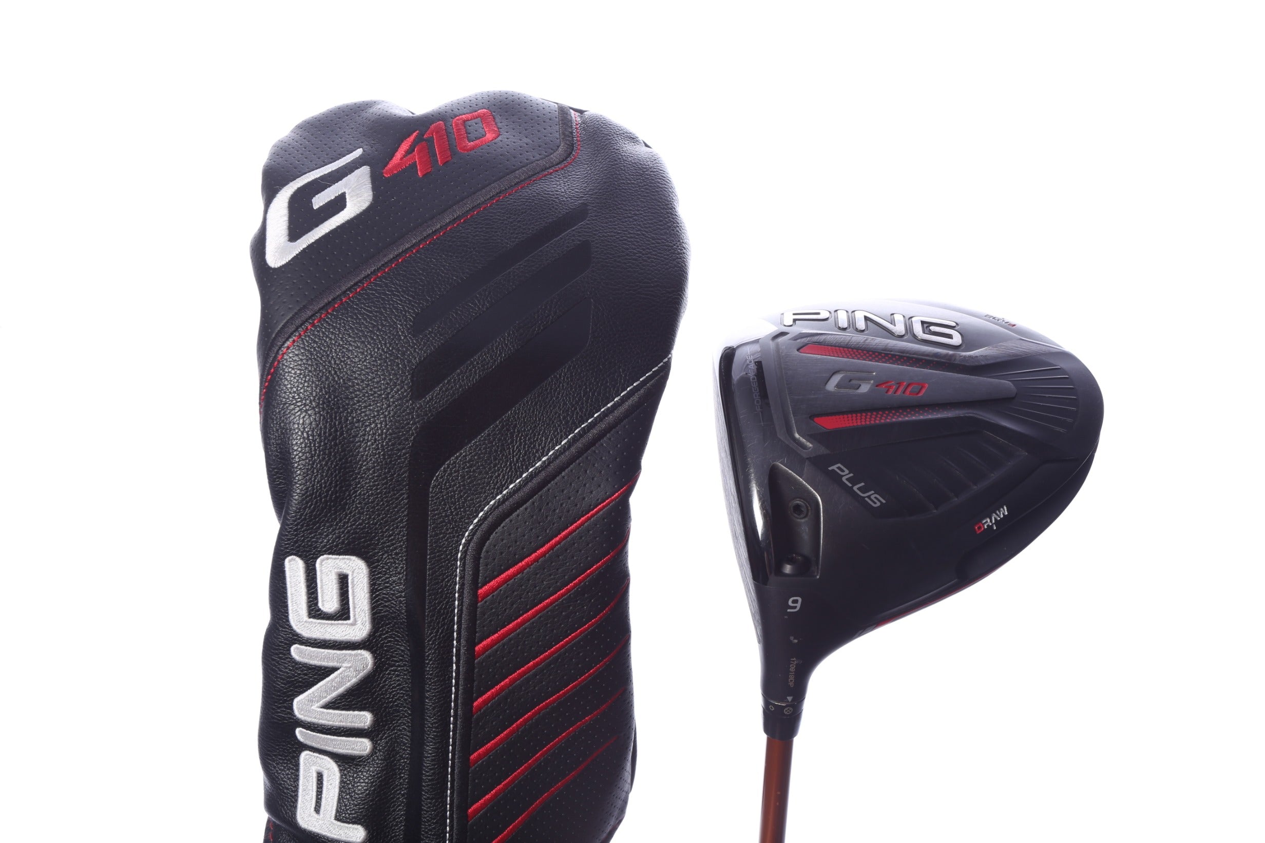 Used Ping G410 Plus Driver - 9 Degrees - Regular Flex Aldila NVS Orange - Left-Handed-Next Round