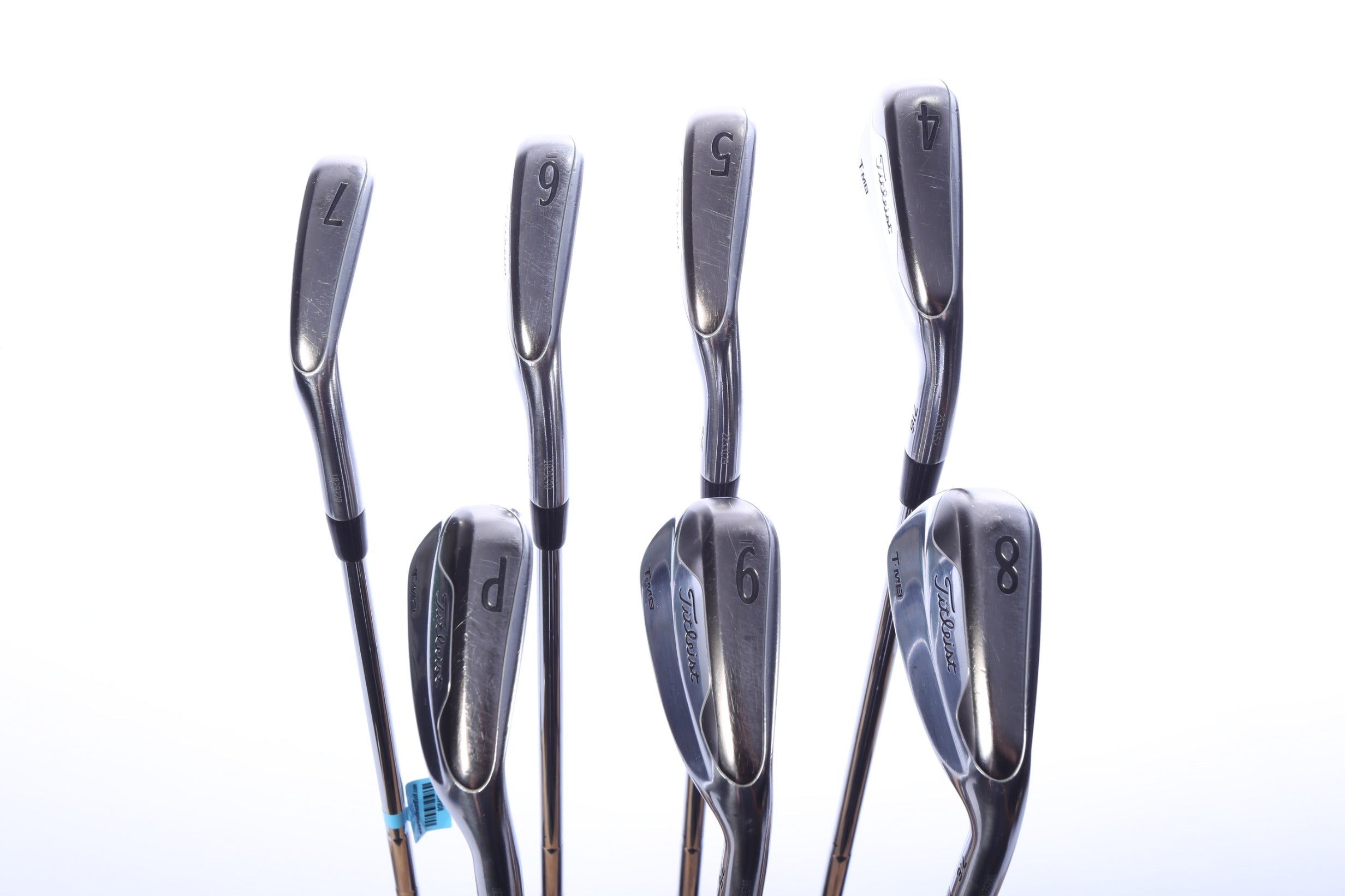 Used Titleist 716 T-MB Iron Set - Right-Handed - 4-PW - Stiff Flex