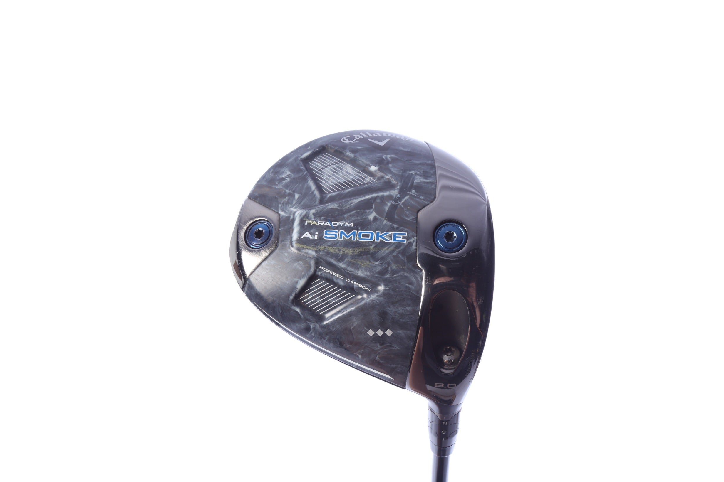 Used Callaway Paradym Ai Smoke Triple Diamond Max Driver - 8 Degrees - Extra Stiff Flex Project X Hzrdus G4 Black - Right-Handed