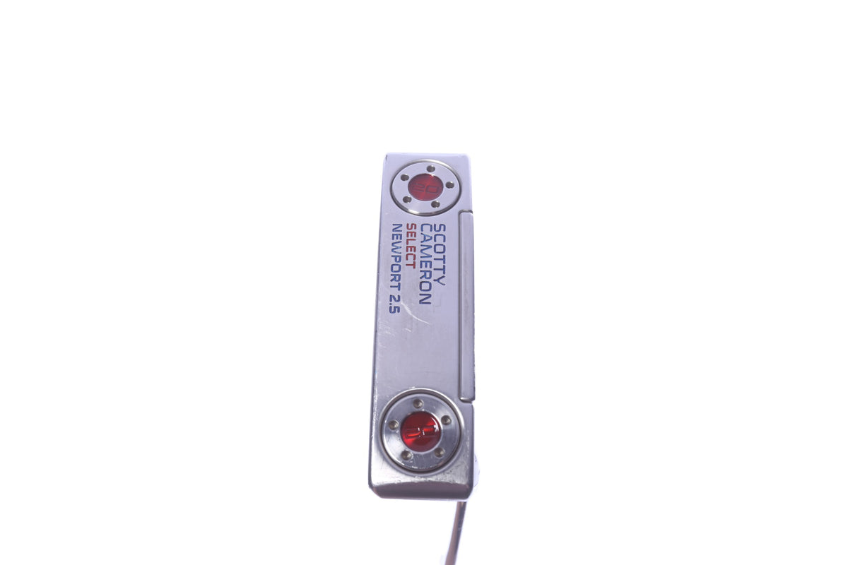 Used Titleist Scotty Cameron 2016 Select Newport 2.5 Putter - Right-Handed - 36.5 in - Blade