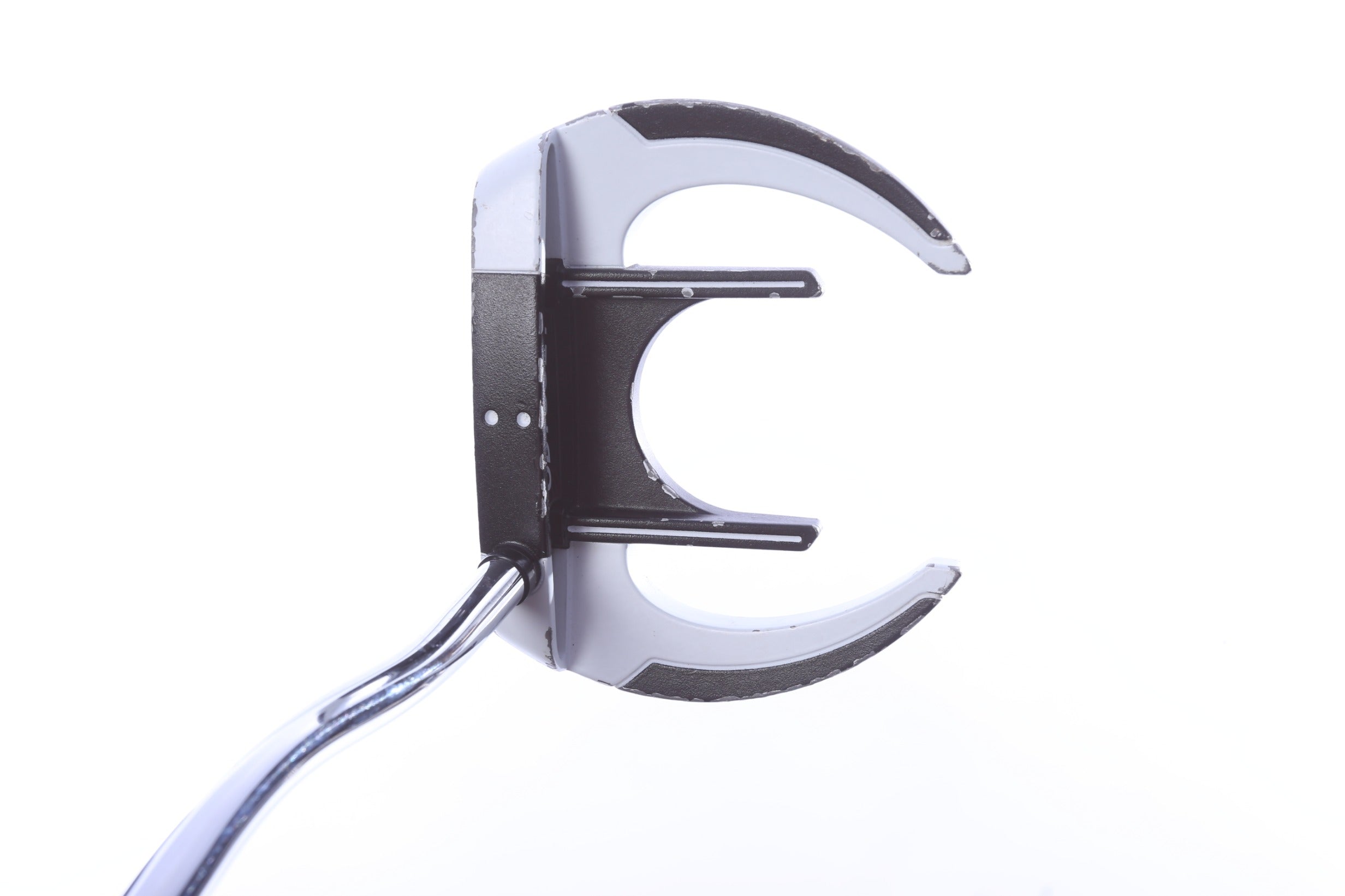 Used Odyssey Versa 90 Sabertooth White Putter - Right-Handed - 35.5 in - Mallet-Next Round