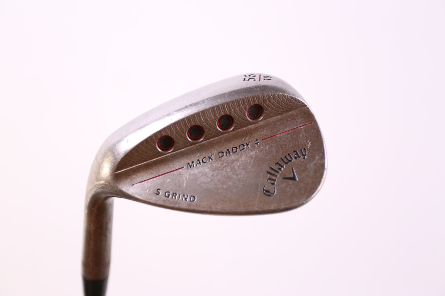 Used Callaway MD4 Raw Sand Wedge - Left-Handed - 56 Degrees - Regular Flex-Next Round