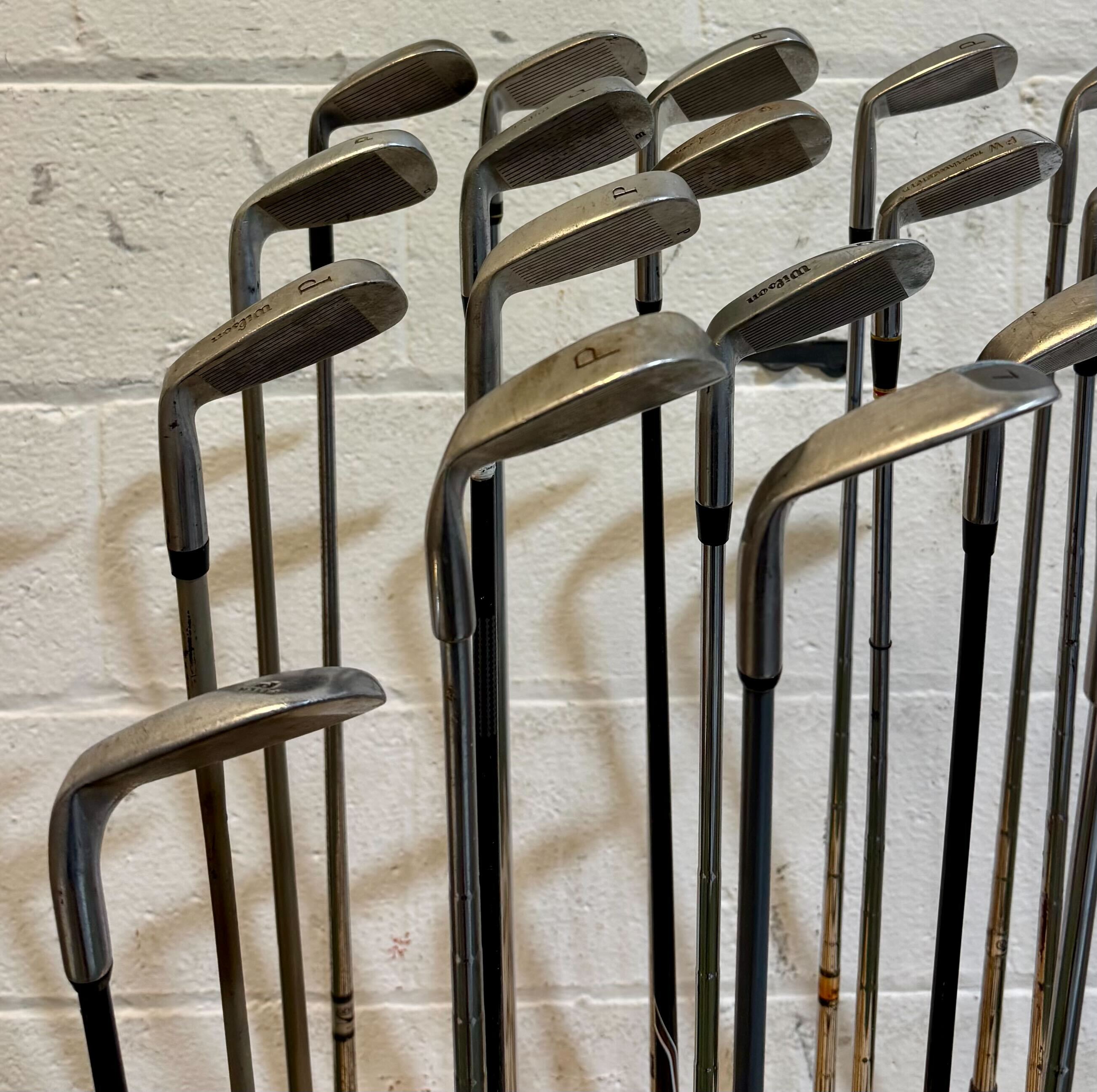 Wholesale Lot of 45 Golf Clubs - Assorted Wedges - RH/LH - Various Flexes-Next Round