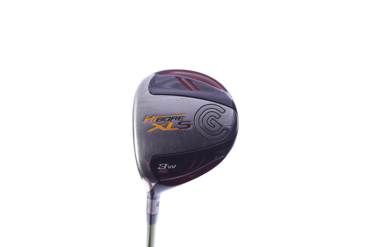 Used Cleveland HiBore XLS 3-Wood - Left-Handed - 15 Degrees - Stiff Flex