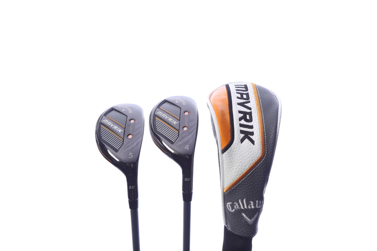 Used Callaway Mavrik Hybrid Set - Right-Handed - 4H, 5H - Regular Flex
