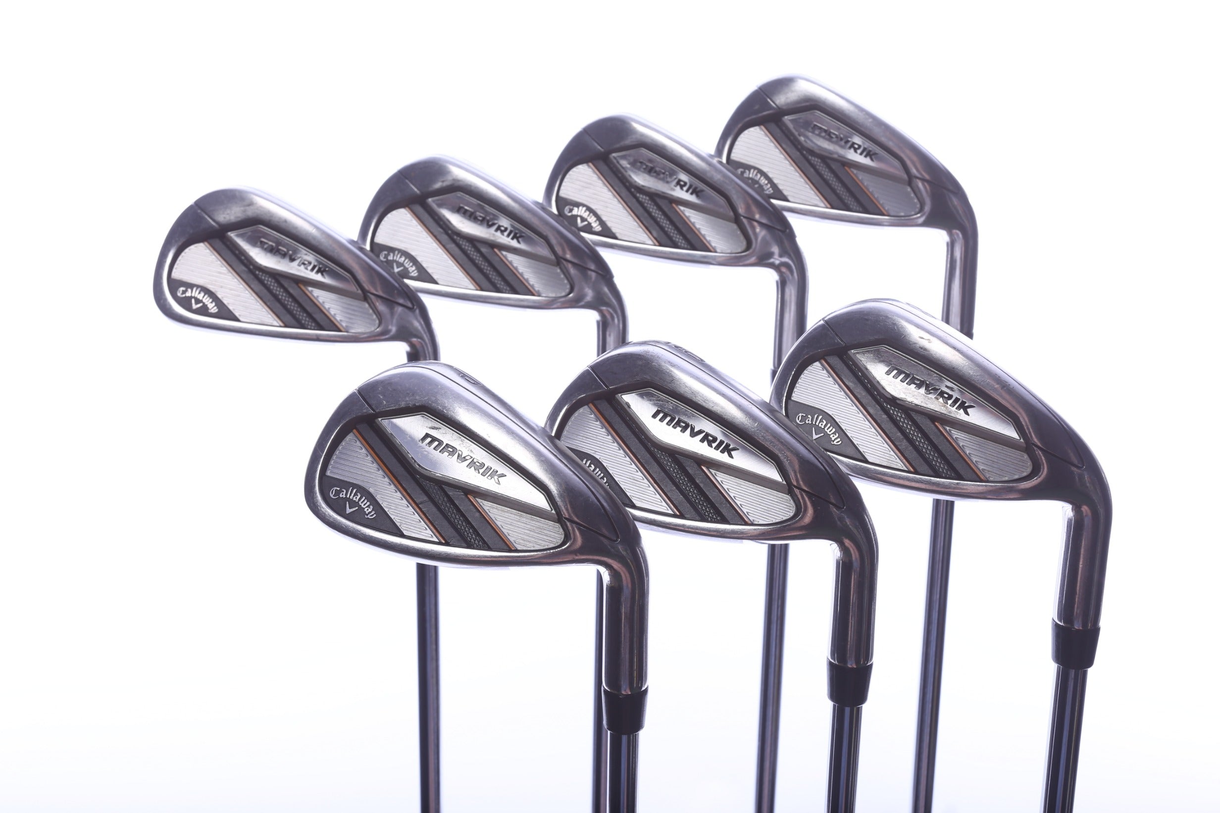 Used Callaway Mavrik Iron Set - Right-Handed - 4-PW - Stiff Flex