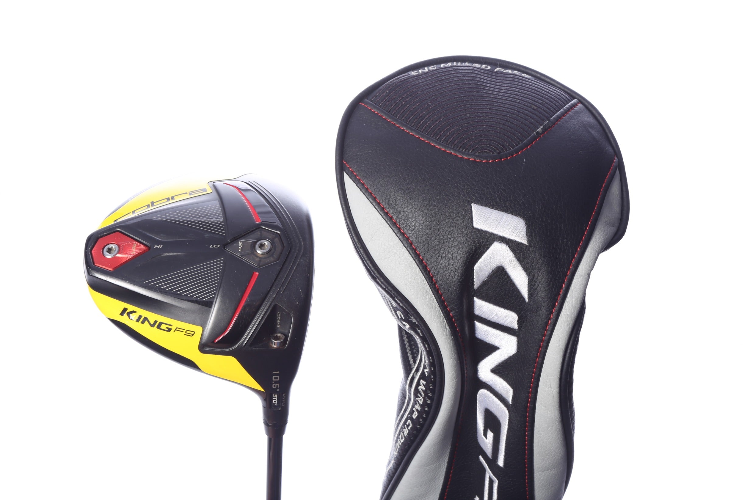 Used Cobra King F9 SpeedBack Driver - 10.5 Degrees - Stiff Flex Fujikura Atmos Tour Spec - Right-Handed