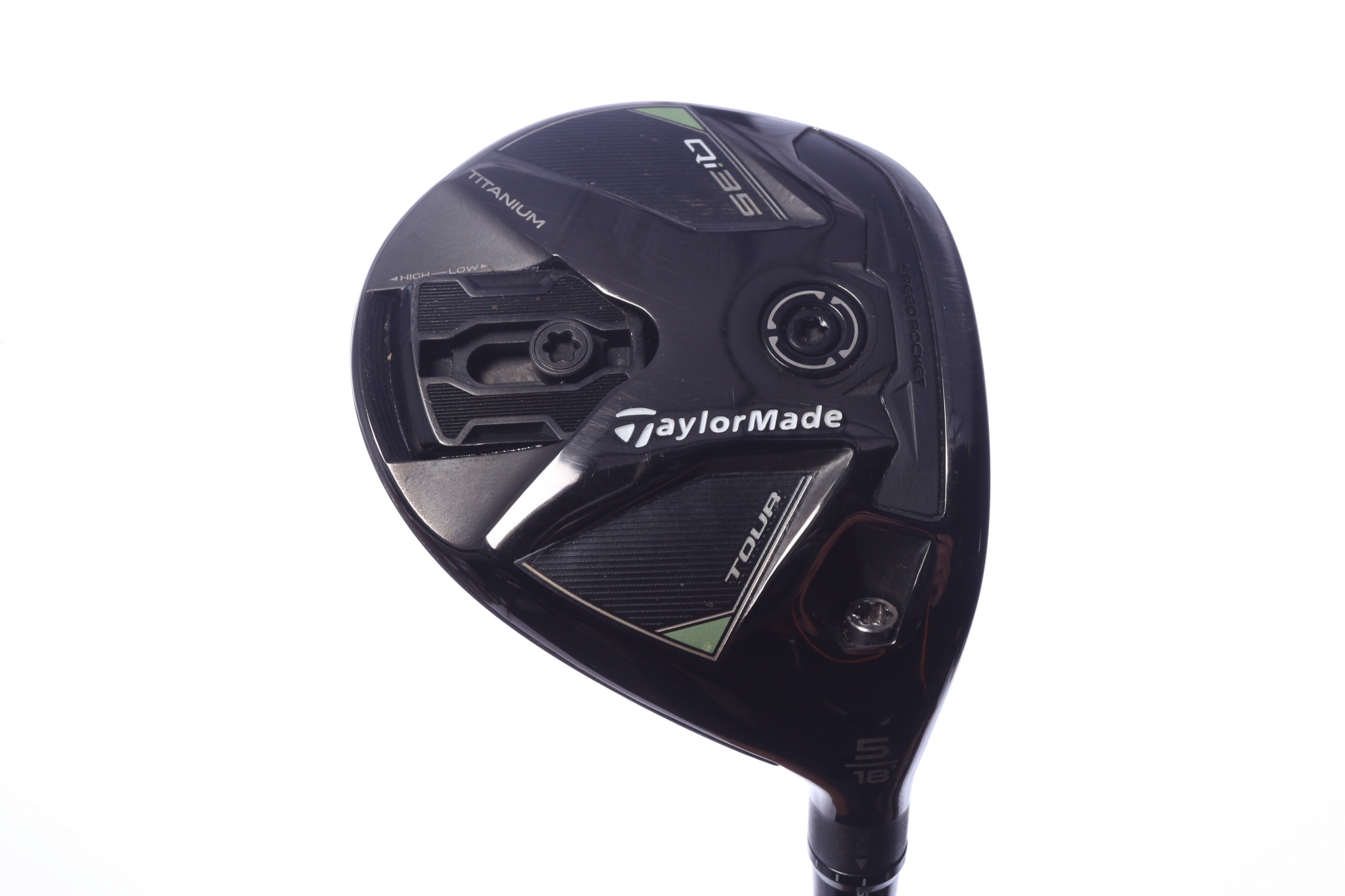 Used TaylorMade Qi35 Tour 5-Wood - HEAD ONLY - Right-Handed - 18 Degrees-Next Round
