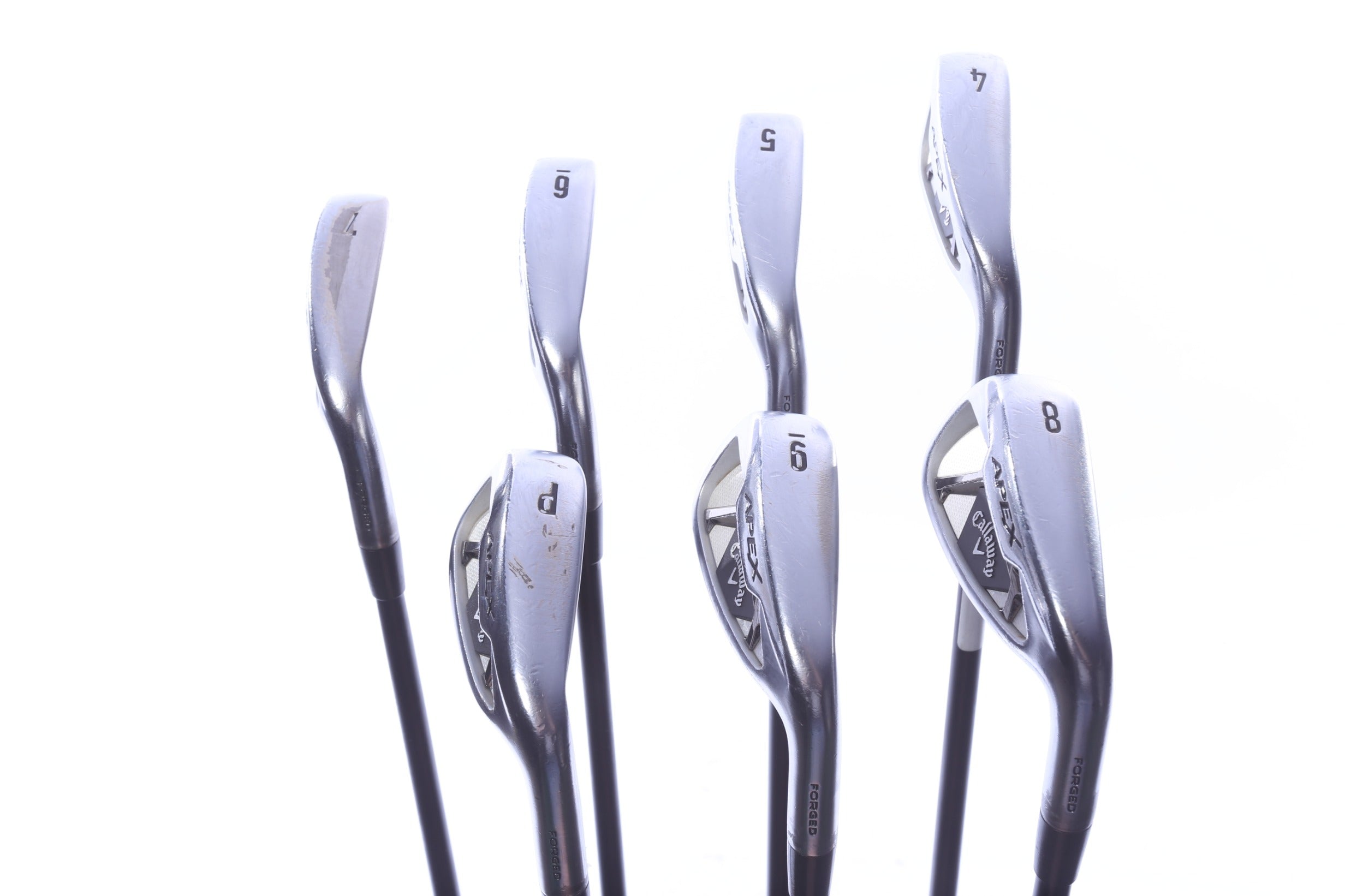 Used Callaway Apex 19 Iron Set - Right-Handed - 4-PW - Regular Flex