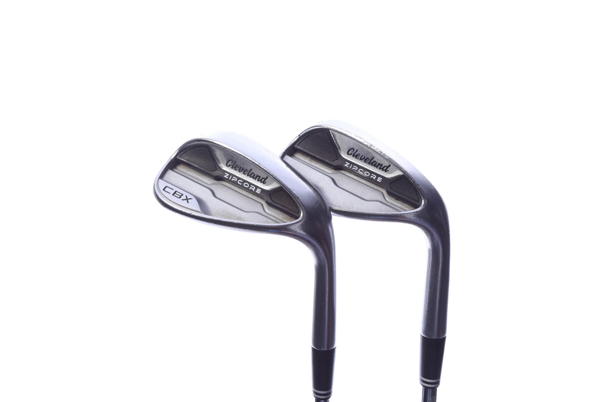 Used Cleveland CBX ZipCore Satin Wedge Set - Right-Handed - 52*, 56* - Wedge Flex
