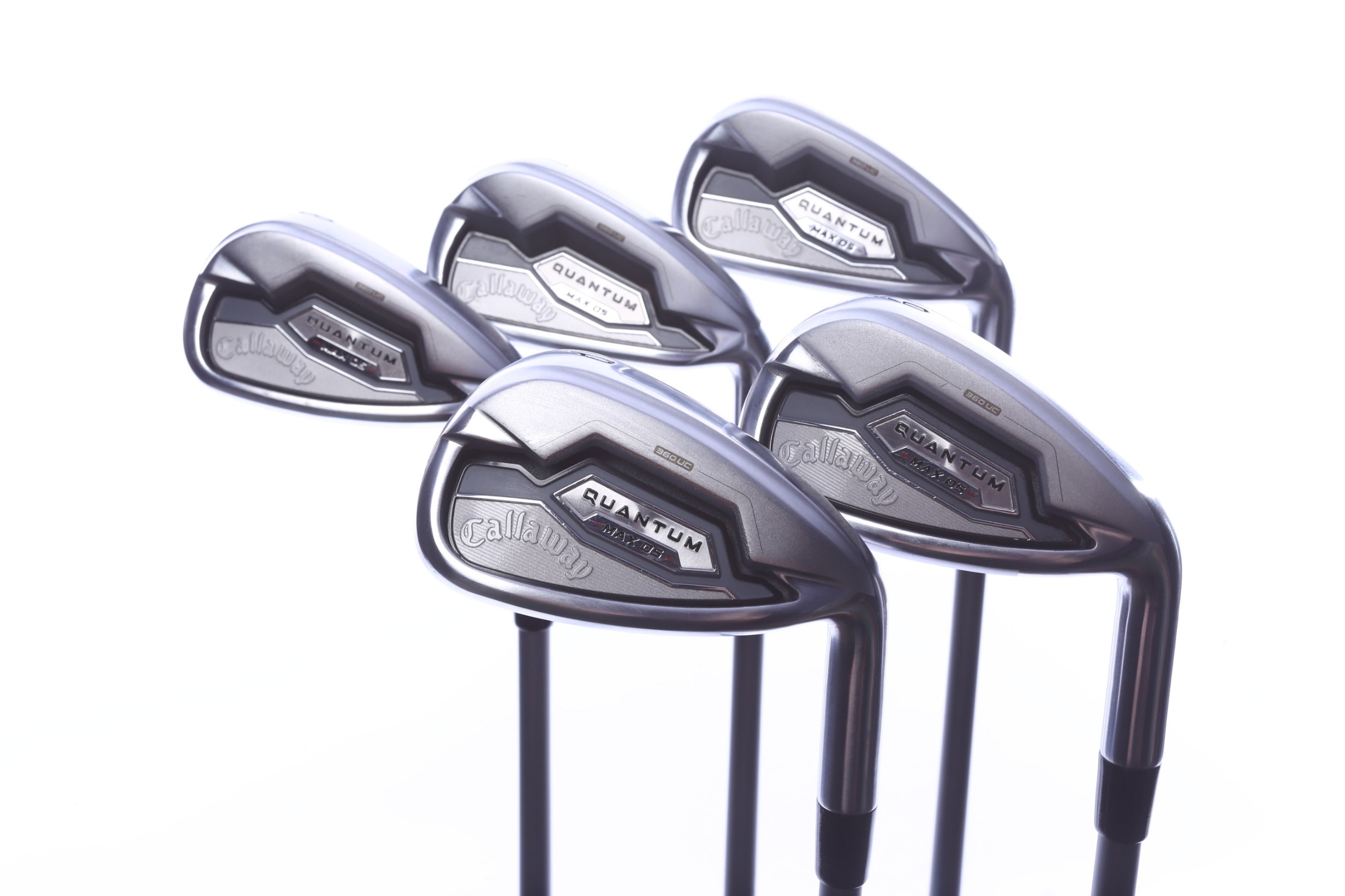 Used Callaway Quantum Max OS Iron Set - Right-Handed - 6-PW - Regular Flex