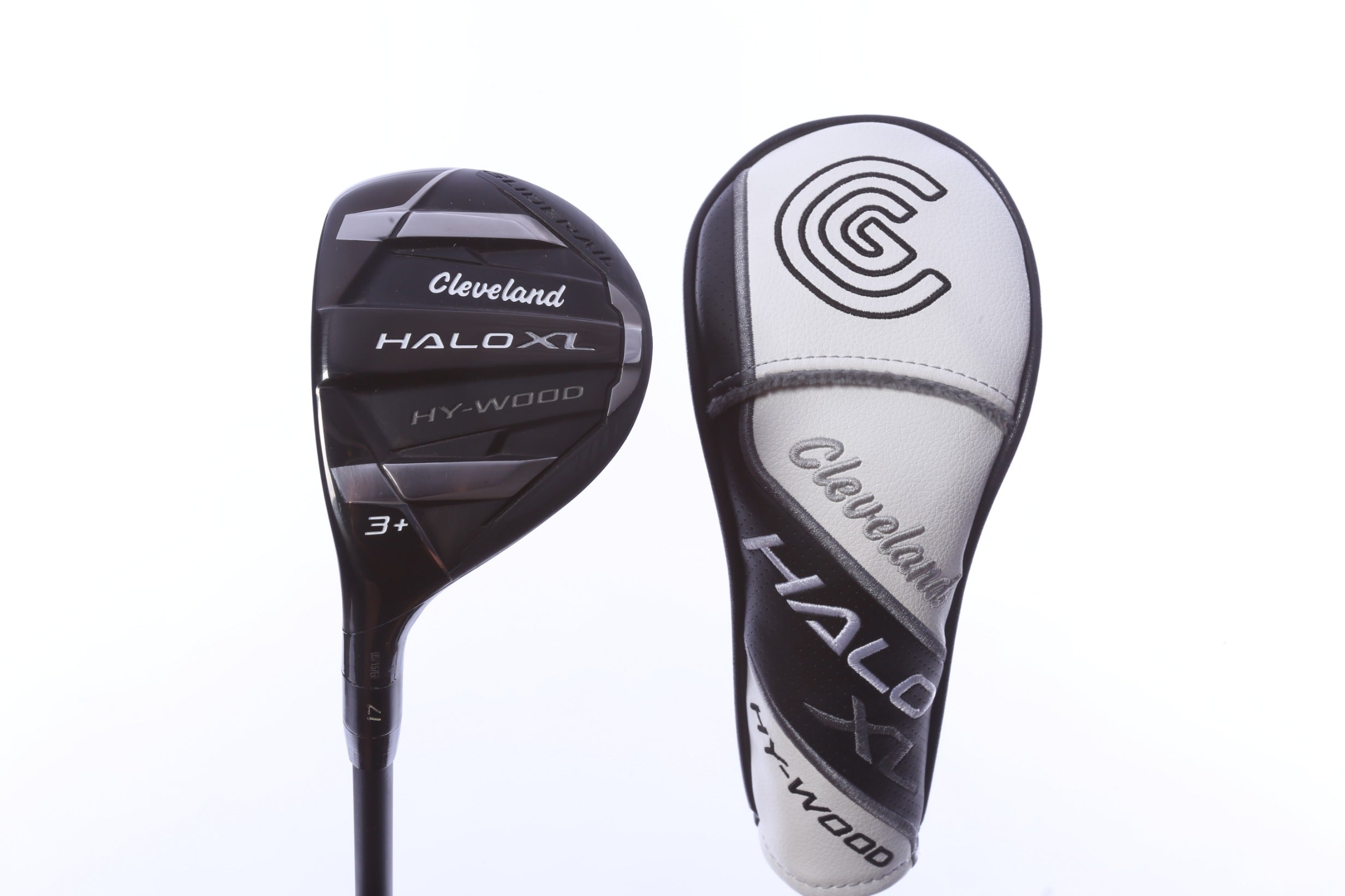 Used Cleveland HALO XL HY-WOOD 3H Hybrid - Left-Handed - 17 Degrees - Stiff Flex-Next Round
