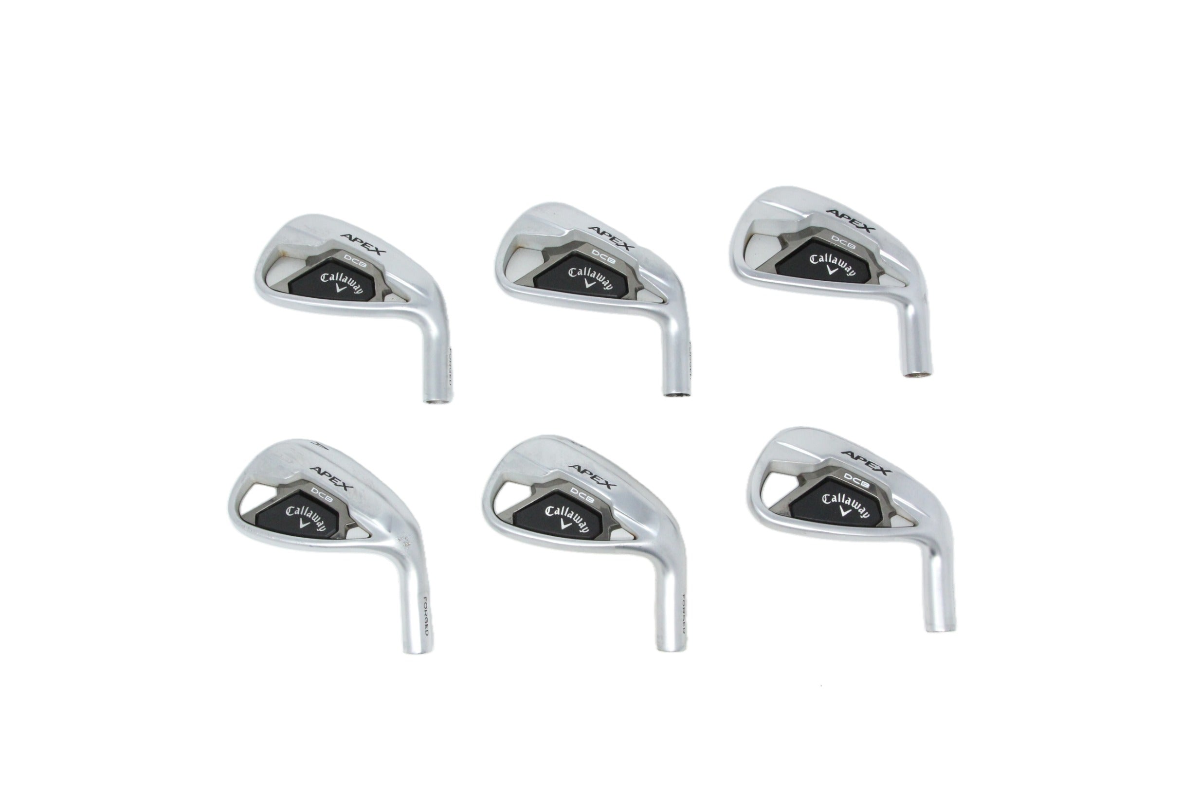 Used Callaway Apex DCB Iron Set - HEAD ONLY - Right-Handed - 6-PW, AW