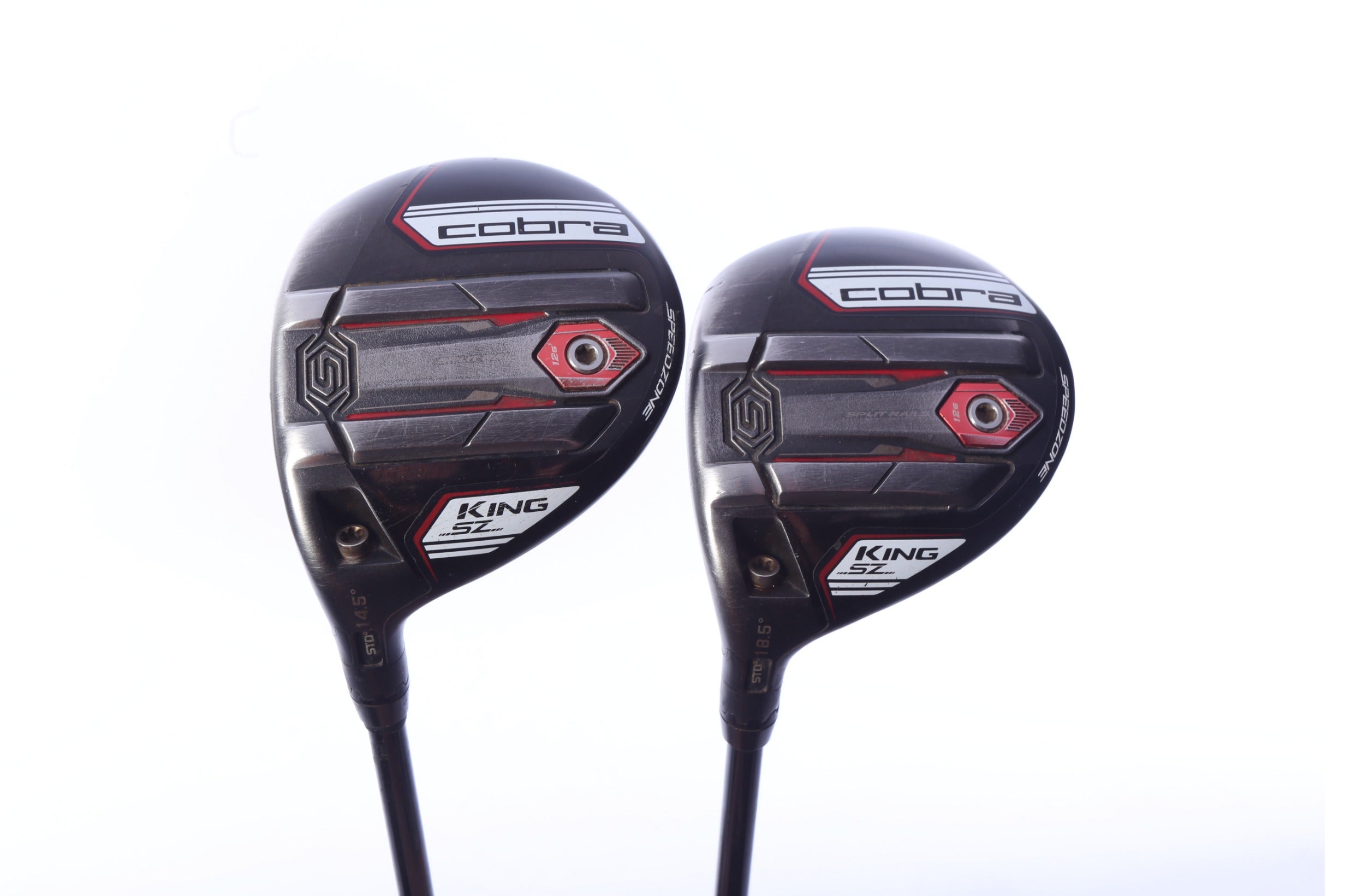Used Cobra King SpeedZone Wood Set - Left-Handed - 3W, 5W - Extra Stiff Flex