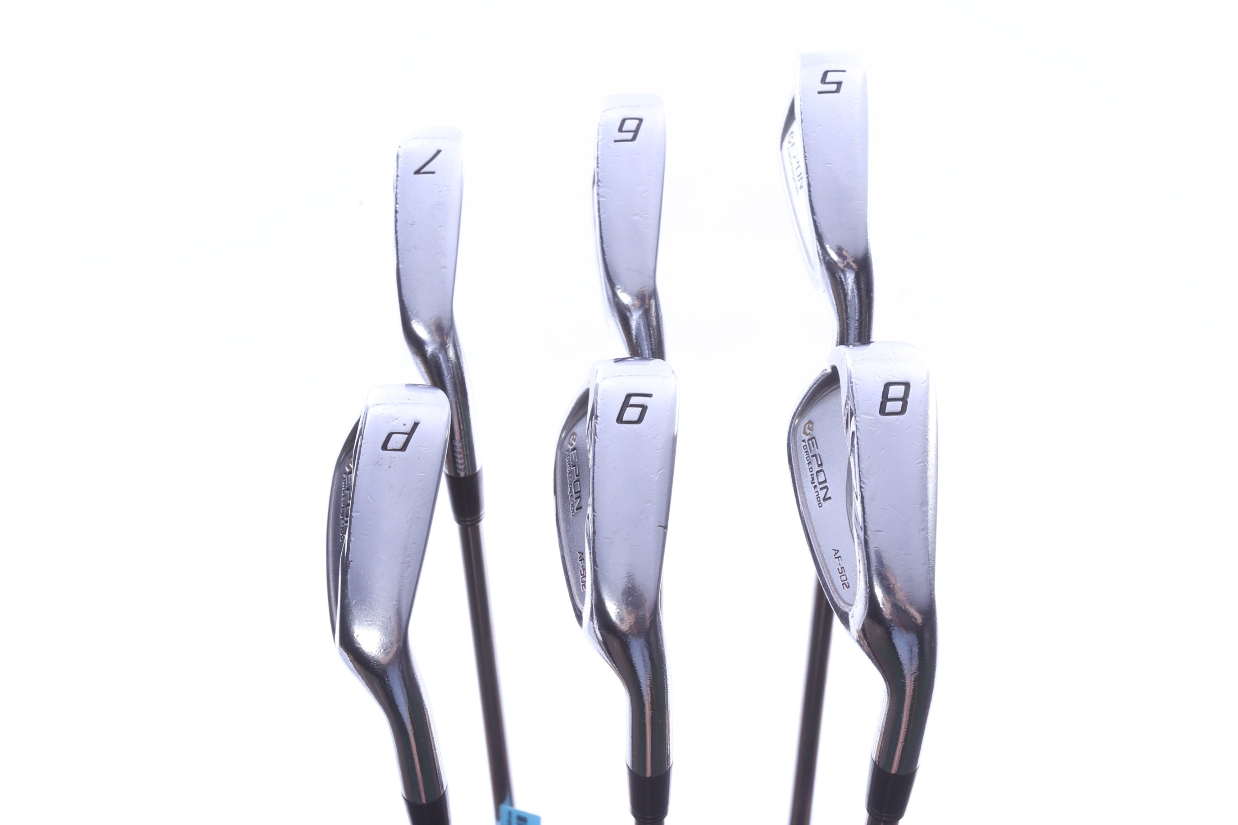 Used Epon AF-502 Iron Set - Right-Handed - 5-PW - Seniors Flex-Next Round