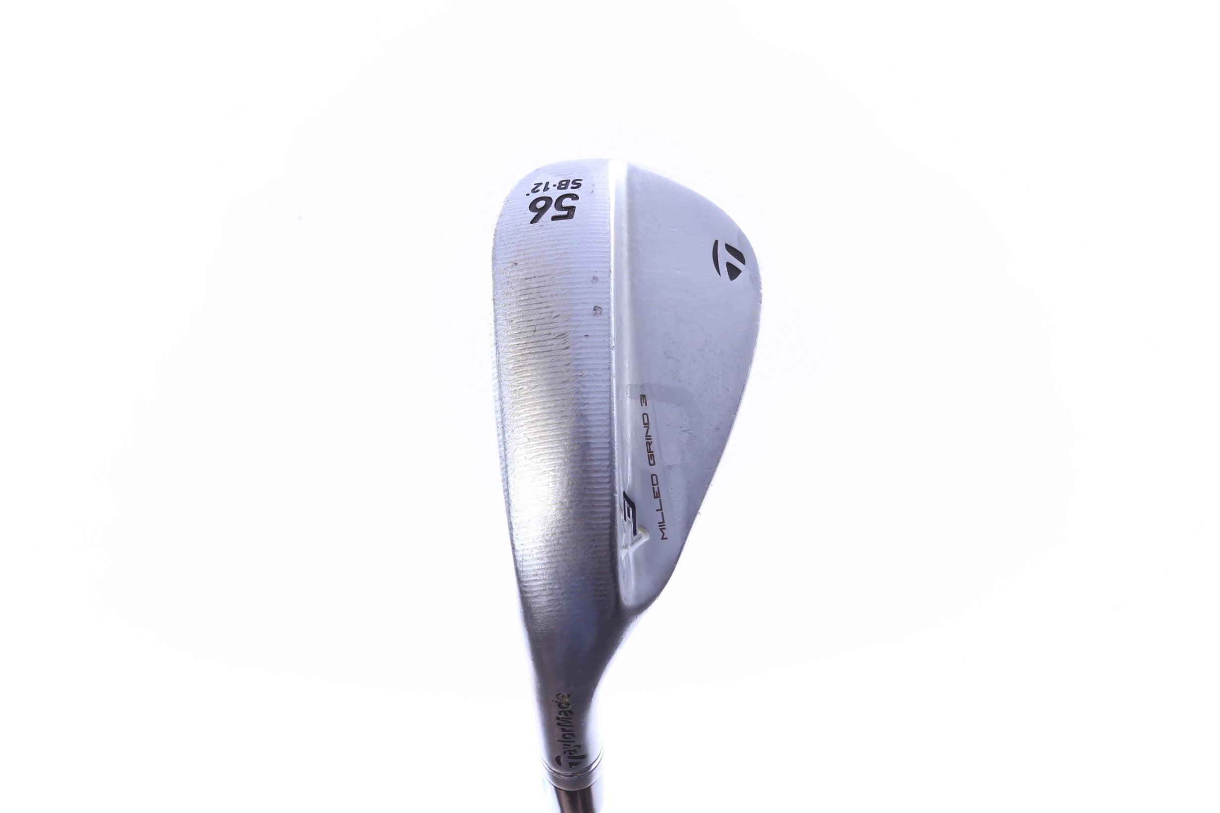 Used TaylorMade Milled Grind 3 Chrome Sand Wedge - Left-Handed - 56 Degrees - Wedge Flex-Next Round