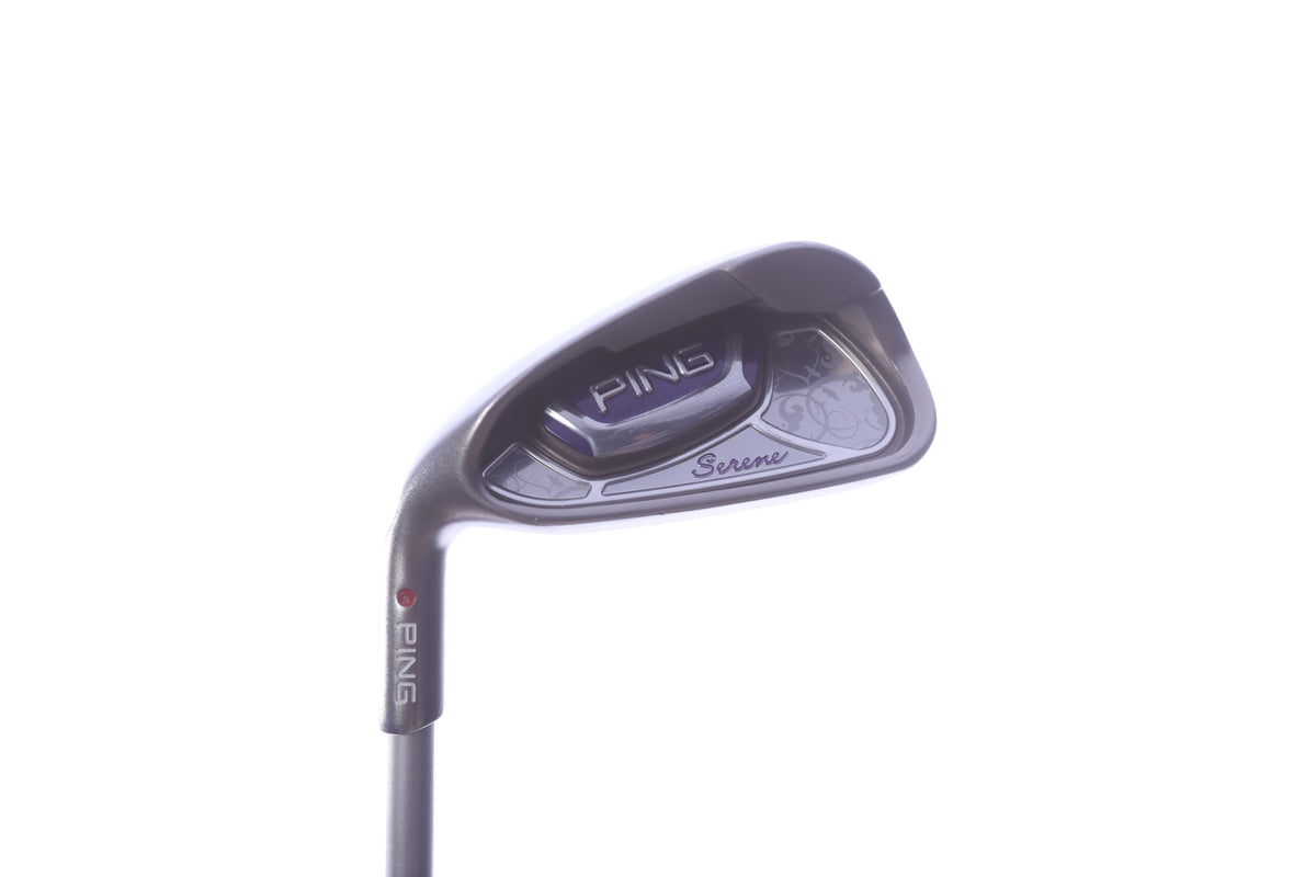 Used Ping Serene Single 7-Iron - Left-Handed - Ladies Flex-Next Round