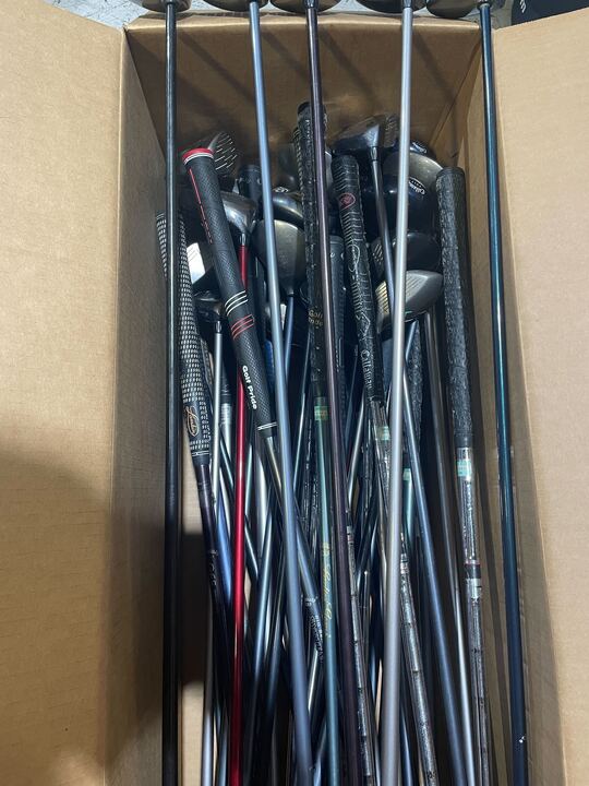 Wholesale Lot of 55 Callaway Hawkeye, Warbird, Steelhead, etc. FW Woods