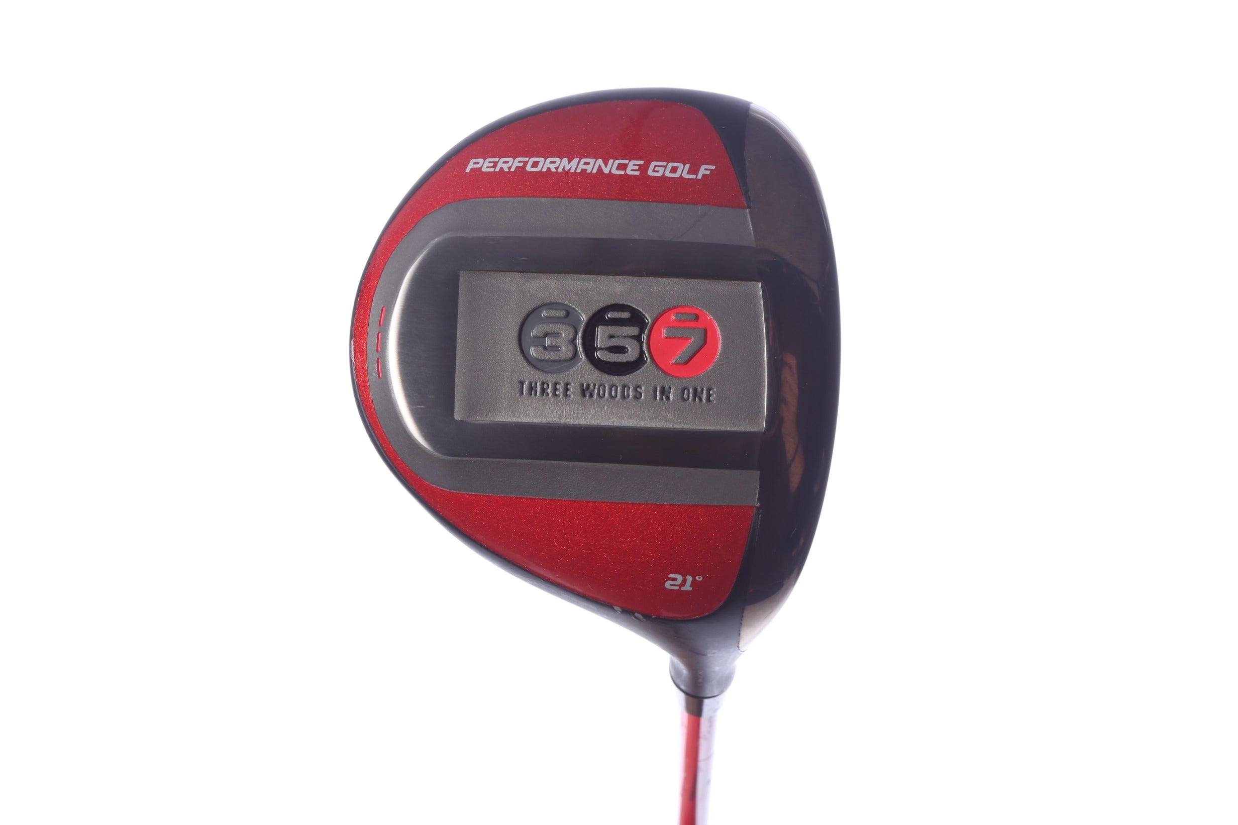 Used Performance Golf 357 7-Wood - Right-Handed - 21 Degrees - Seniors Flex