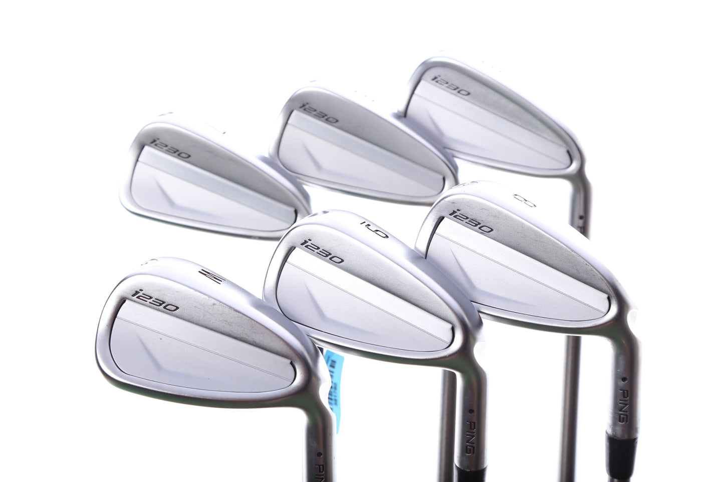 Used Ping i230 Iron Set - Right-Handed - 5-PW - Stiff Flex - Black Dot-Next Round