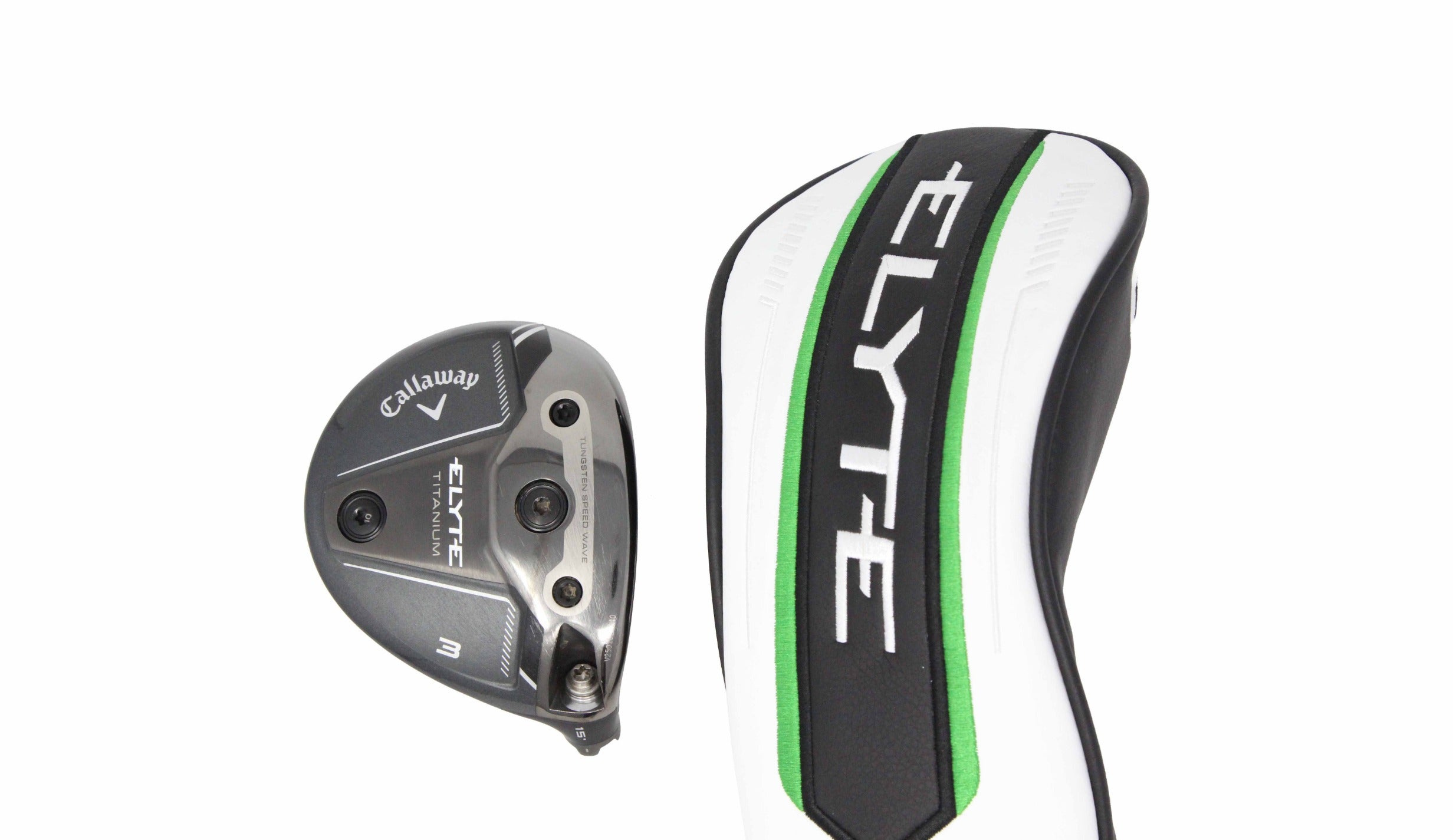 Used Callaway Elyte Ti 3-Wood - Right-Handed - 15 Degrees - Not Specified Flex-Next Round