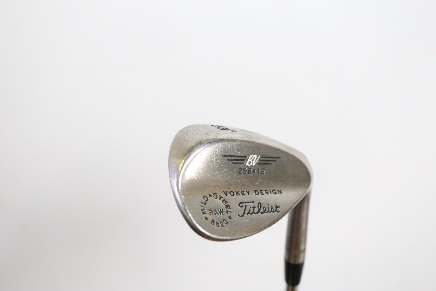 Used Titleist Mild Steel Raw 8820 Lob Wedge - Right-Handed - 58 Degrees - Stiff Flex