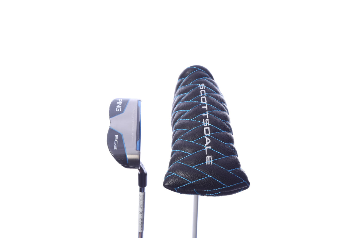 Used Ping 2025 Scottsdale B63 Putter - Right-Handed - 34 in - Blade-Next Round