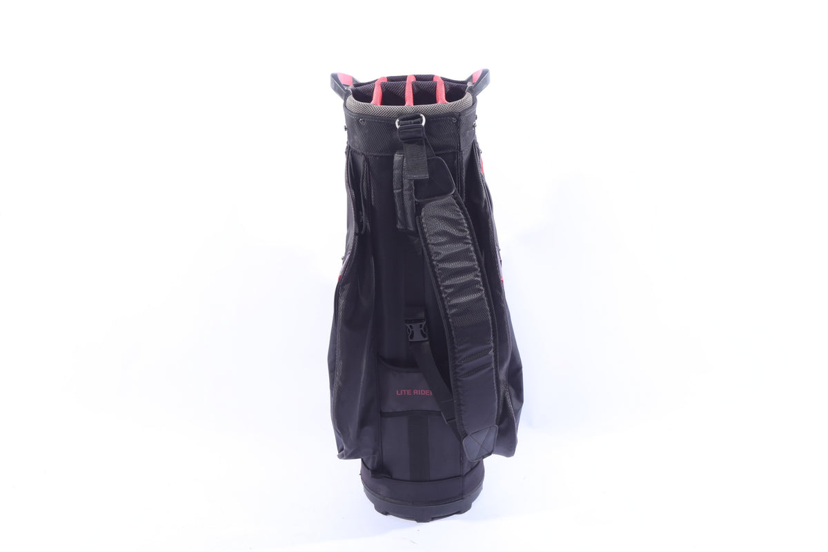 Used Datrek Lite Rider Multicolor Cart Bag - 15-Way - 7 Pockets - Rain Cover Included