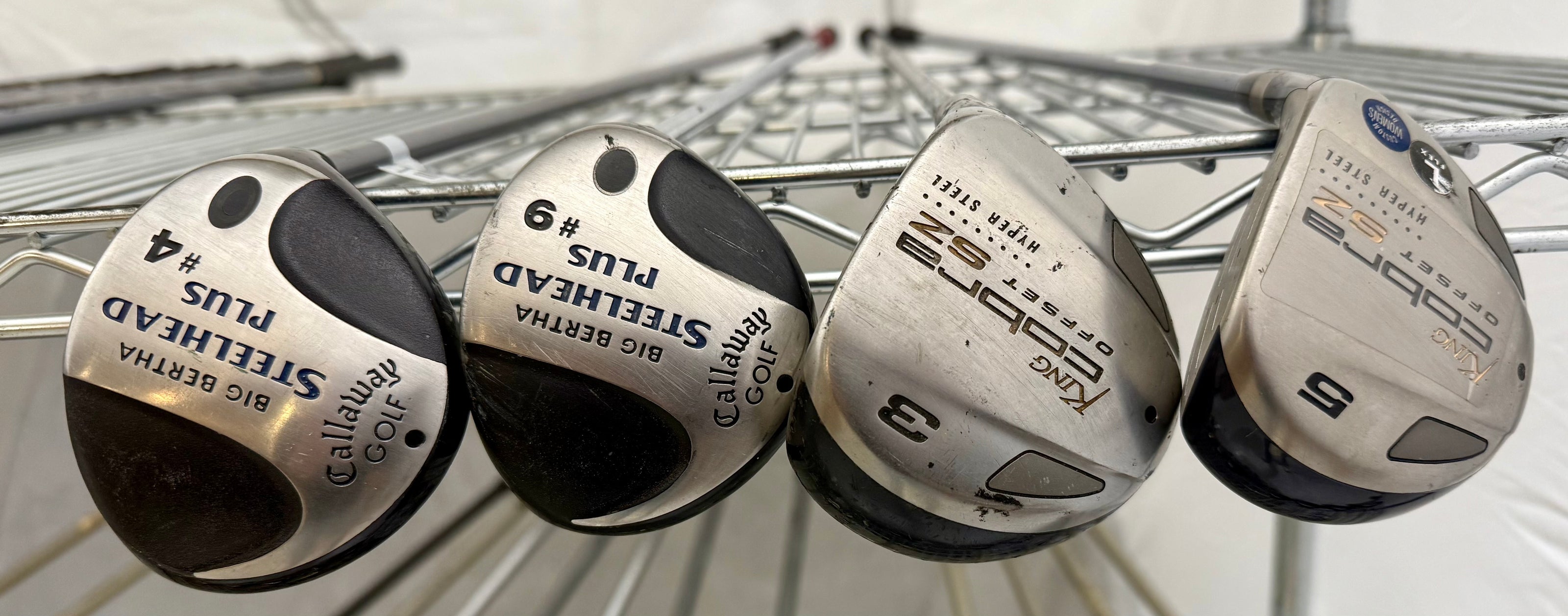 Wholesale Lot of 30 Clubs - Cobra SZ & Callaway Steelhead Plus Woods-Next Round